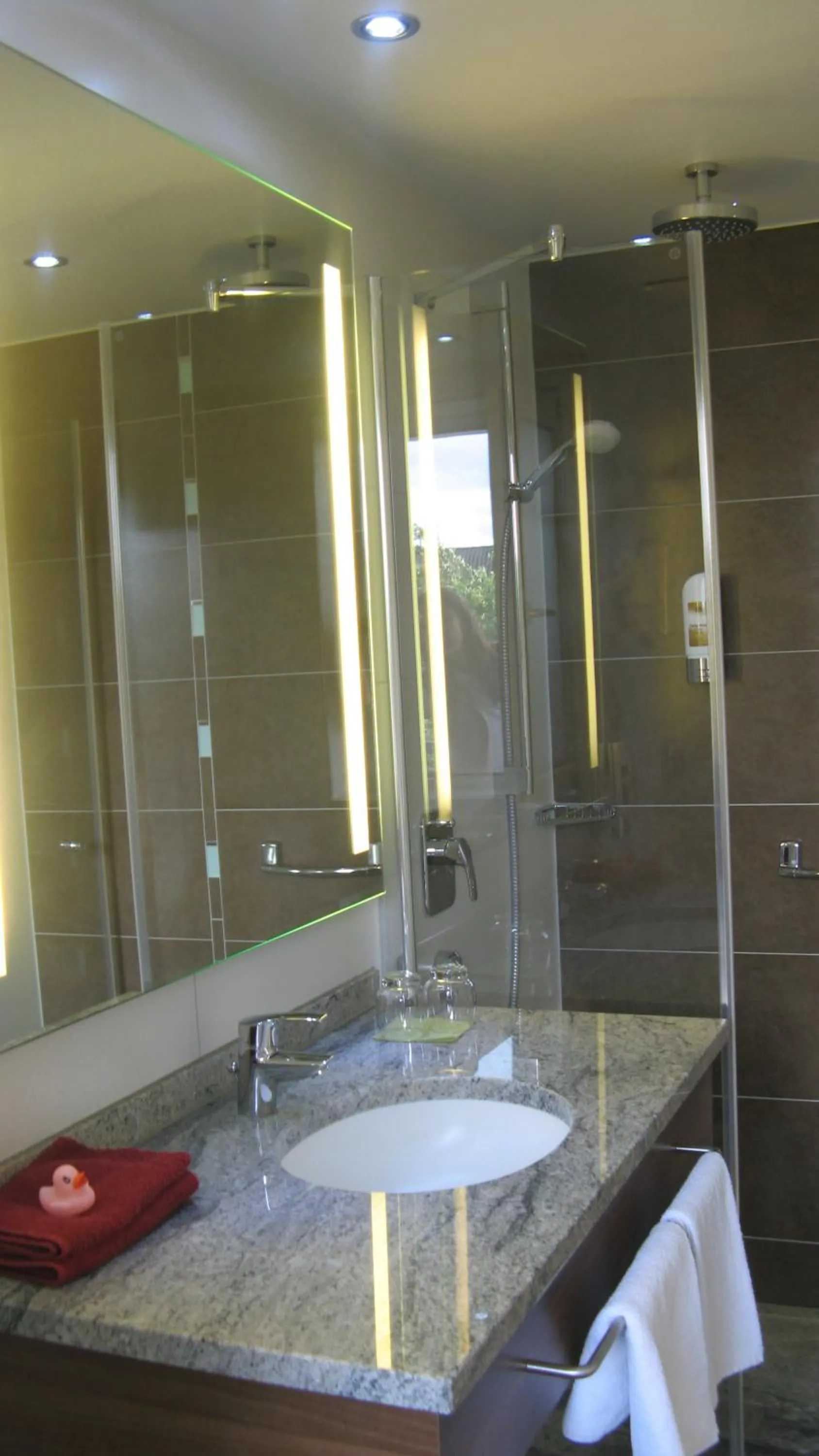 Bathroom in Hotel Sonneck