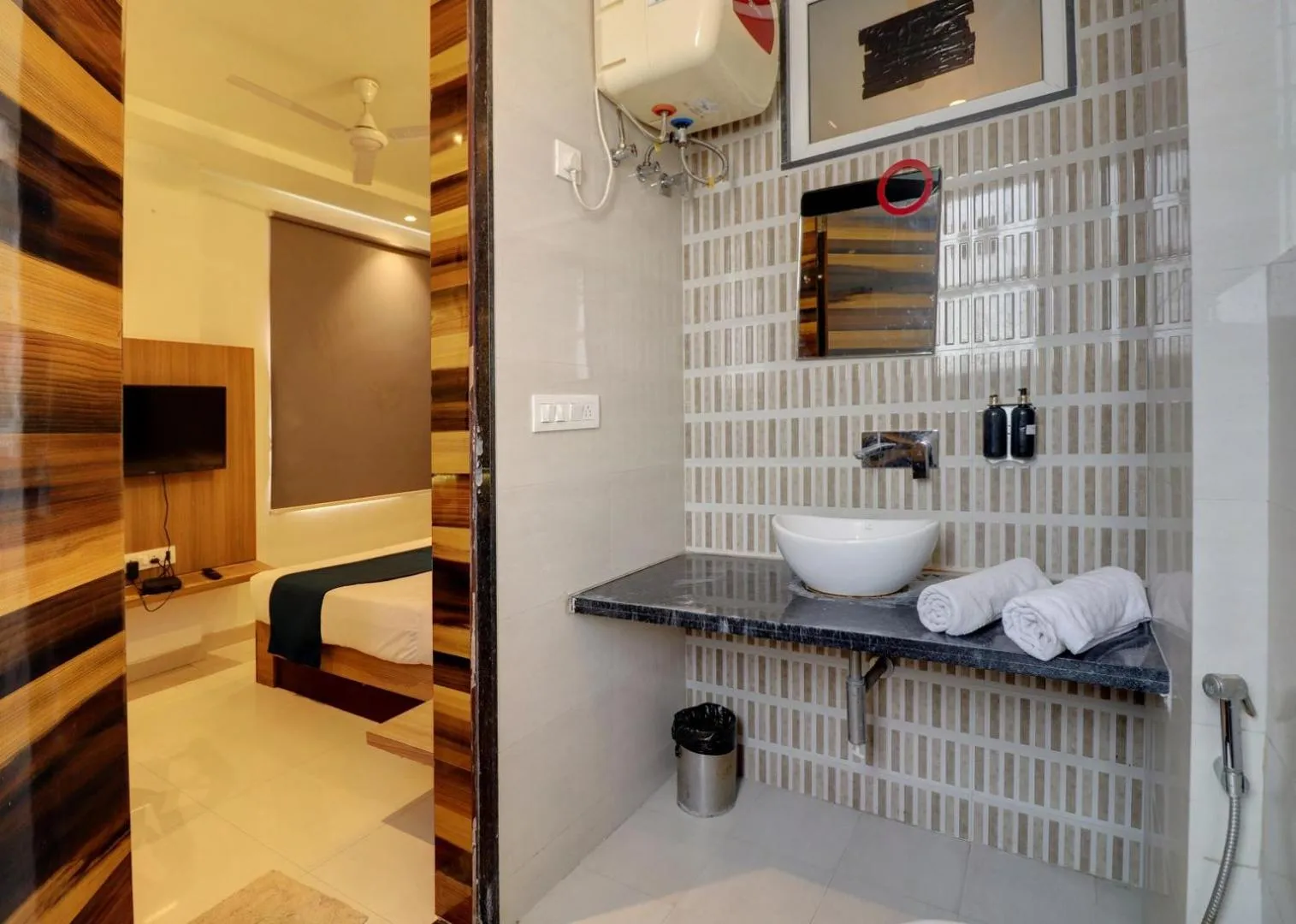 Bathroom in Hotel Mystic Inn