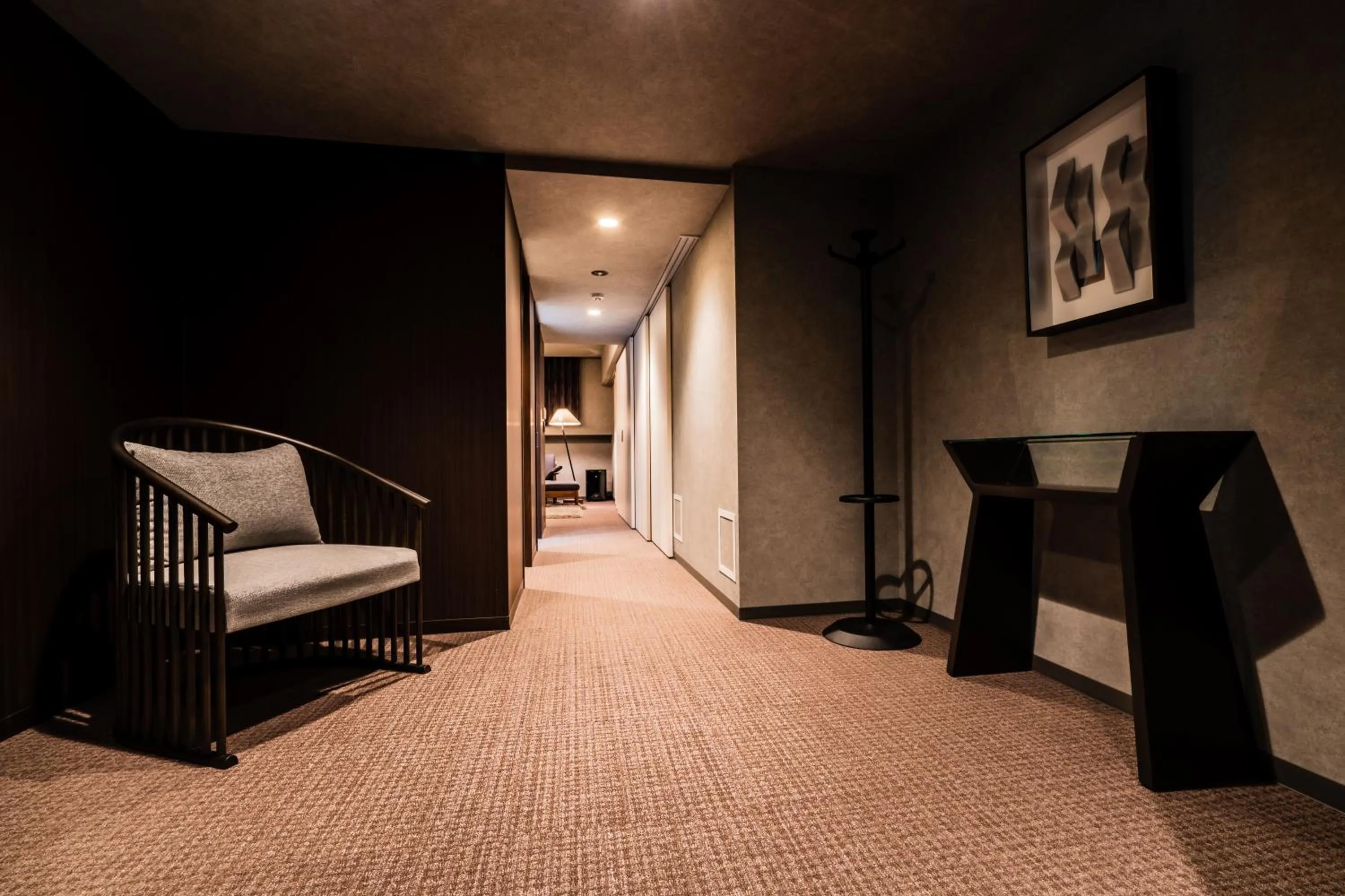 Living room in Randor Hotel Namba Osaka Suites