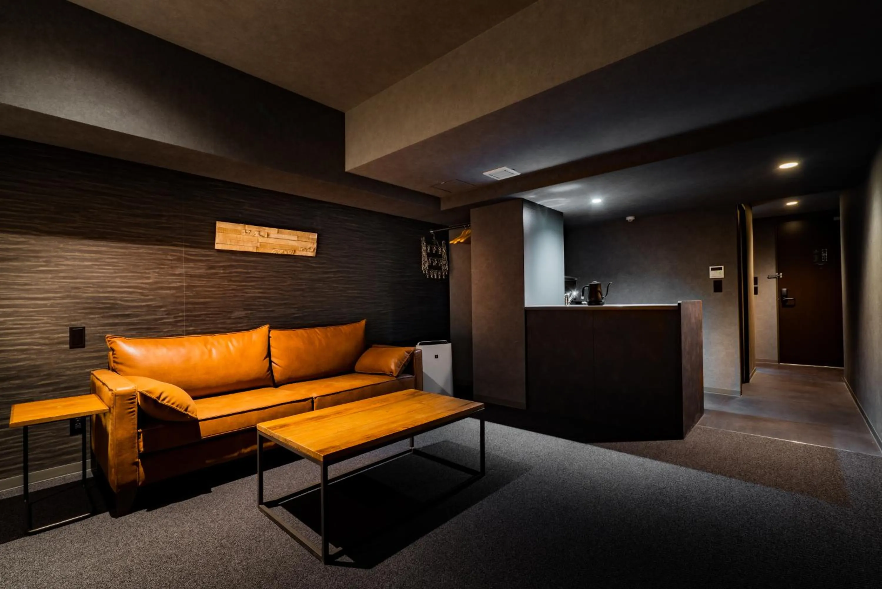 Living room in Randor Hotel Namba Osaka Suites