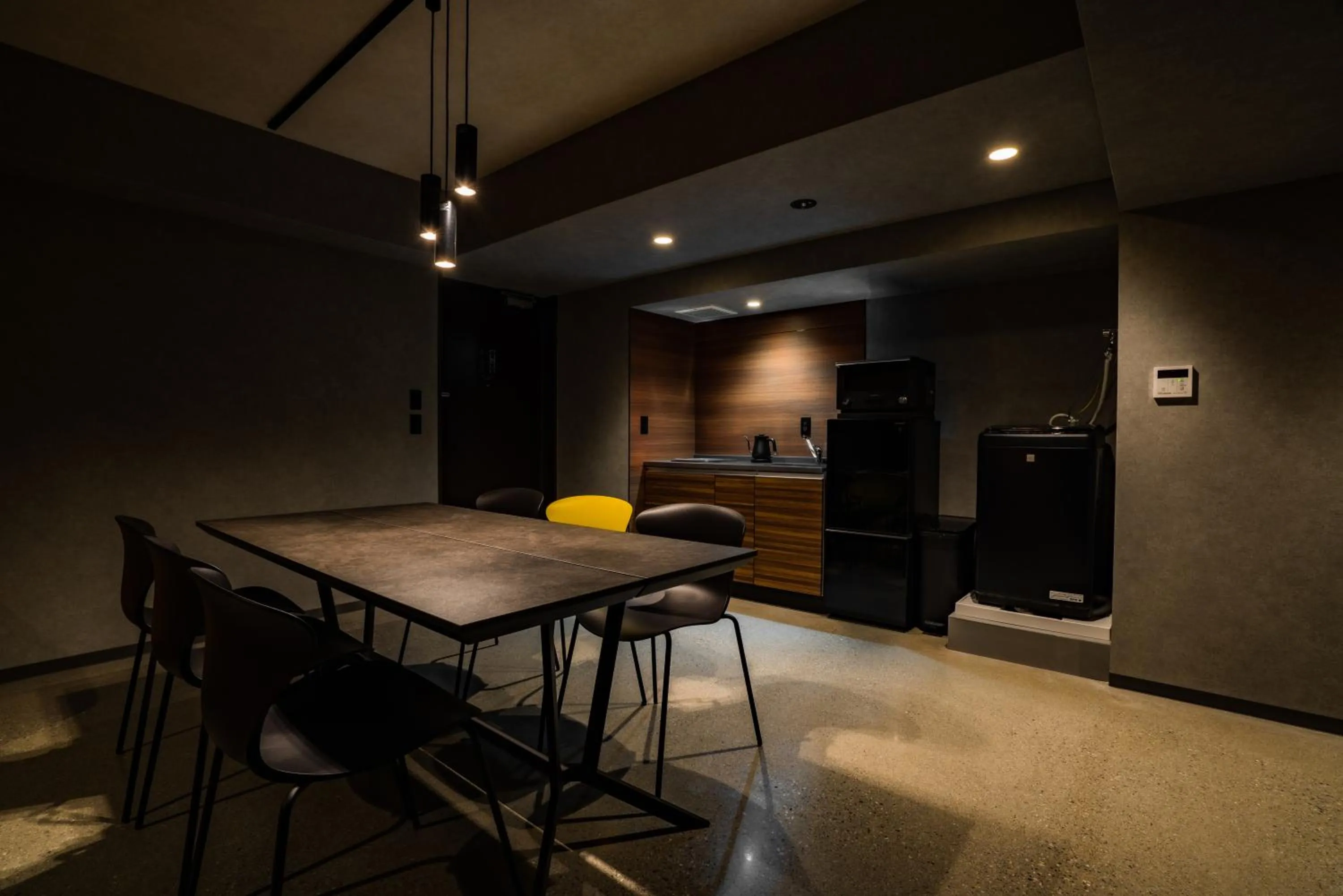 Dining area in Randor Hotel Namba Osaka Suites