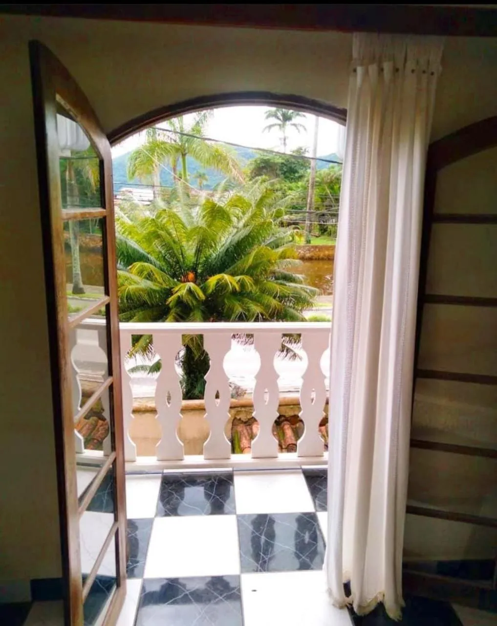 Balcony/Terrace in Pousada Thamalu