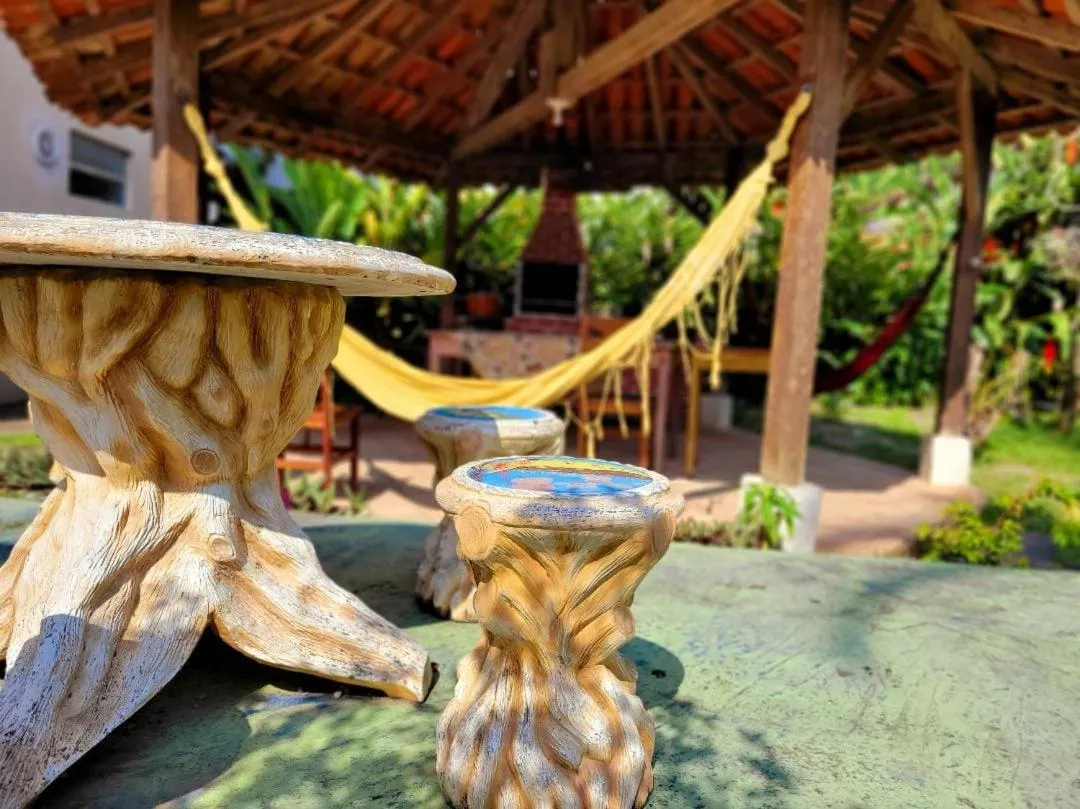 Patio in Pousada Thamalu