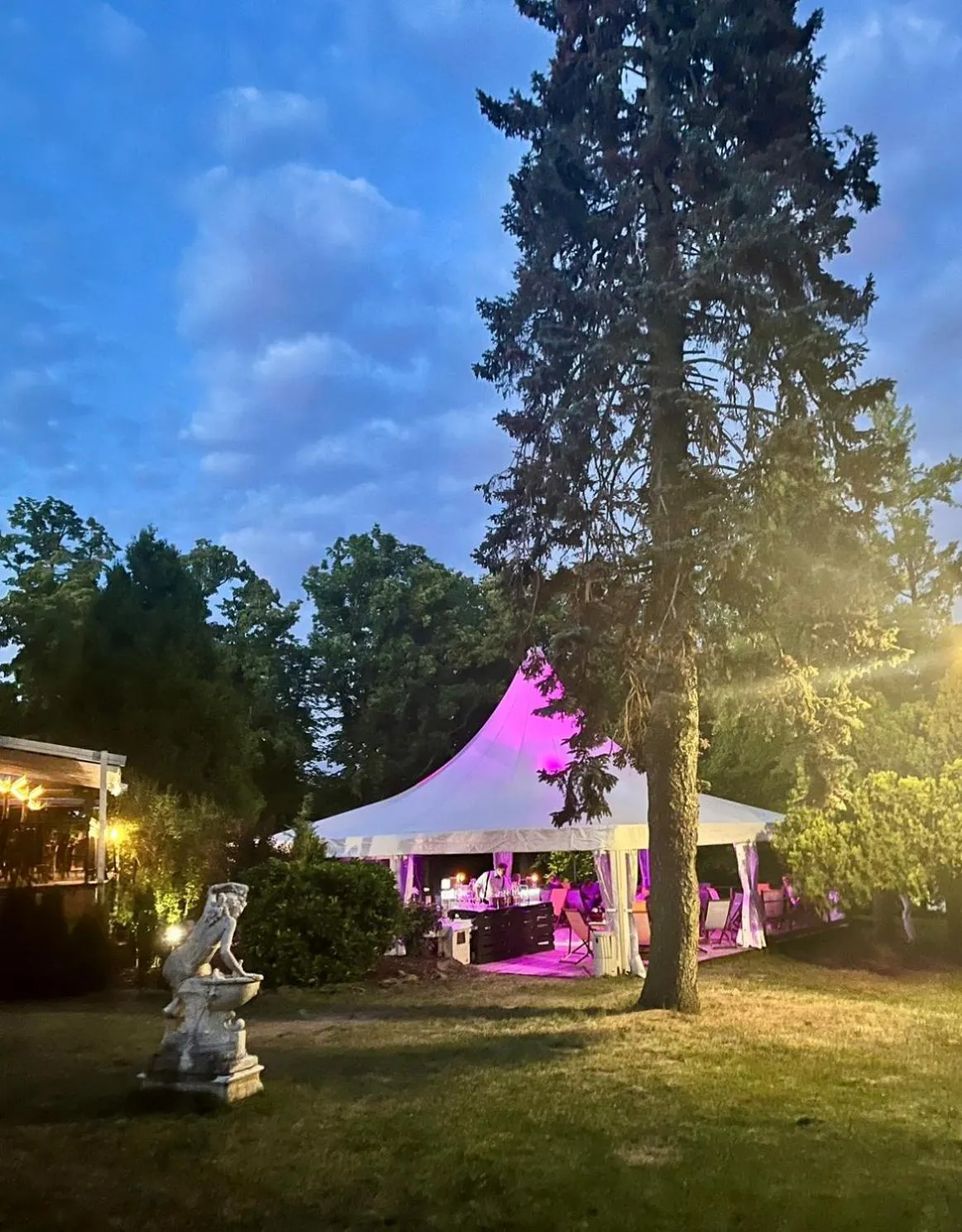 Evening entertainment in Parkhotel Schillerhain