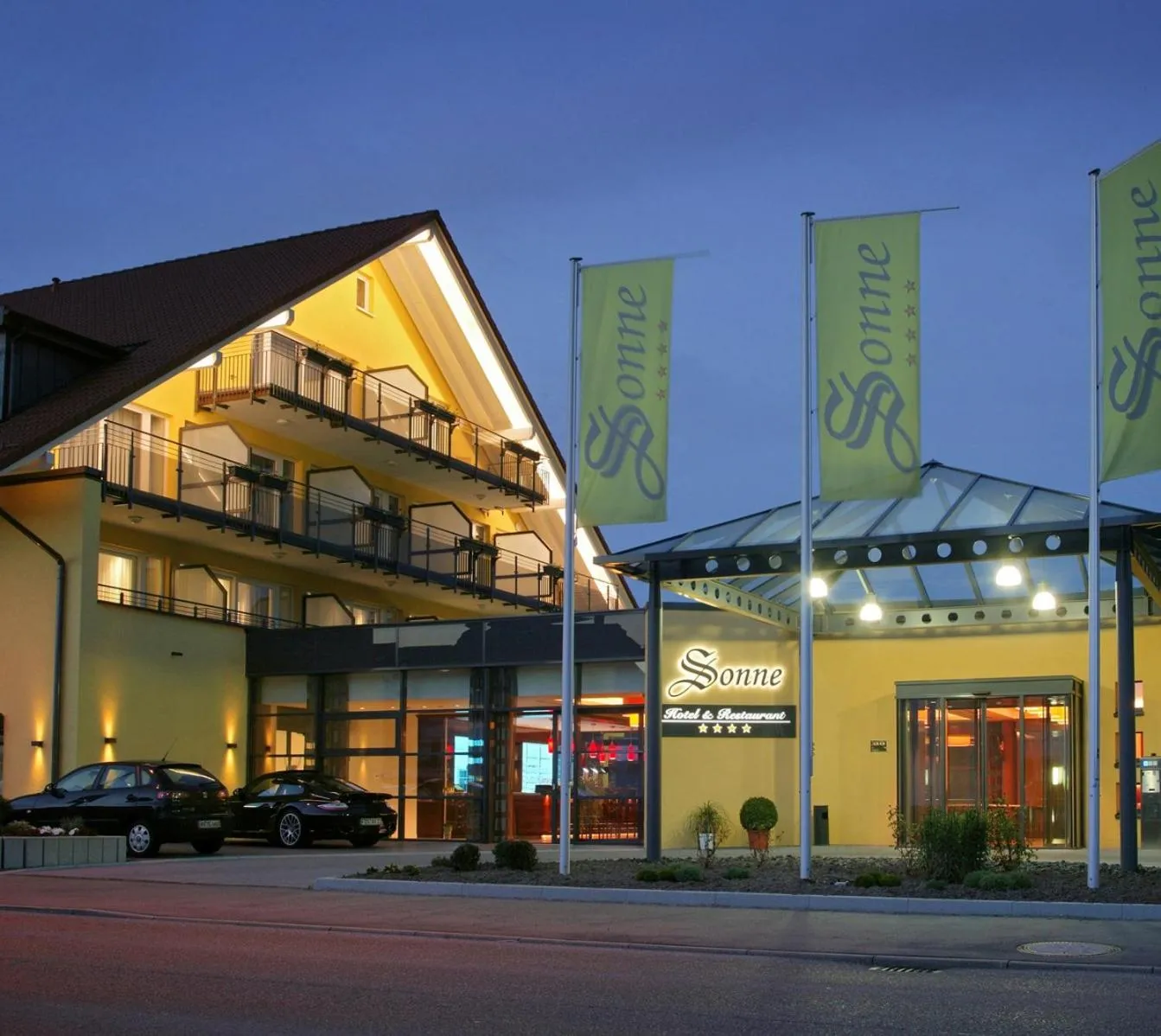 Facade/entrance in Hotel Sonne Rudersberg