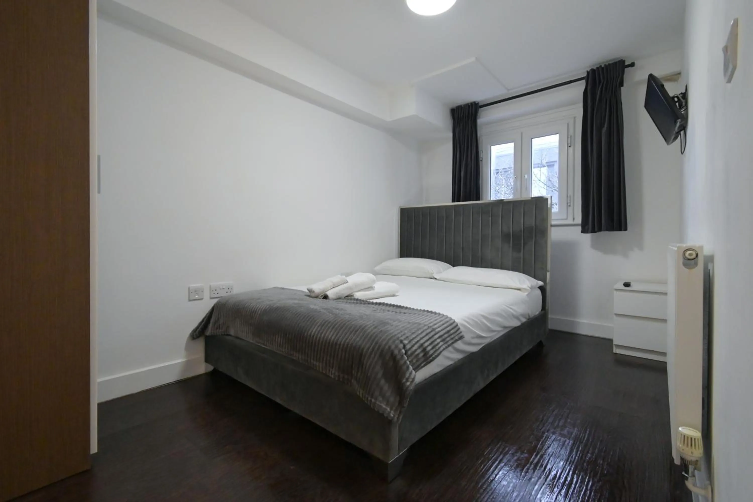 Bed in Charlotte Street Rooms by News Hotel