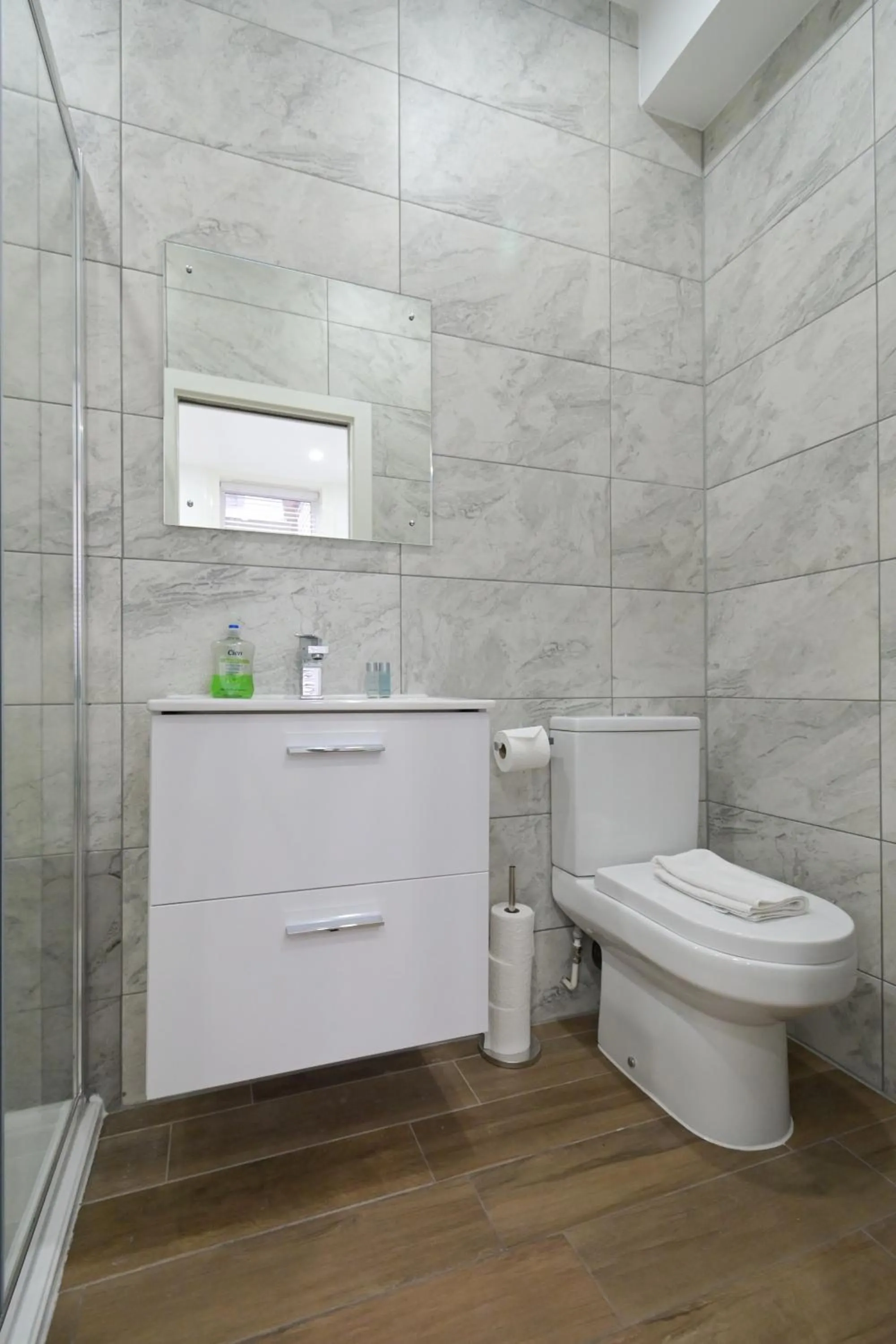 Toilet in Charlotte Street Rooms by News Hotel