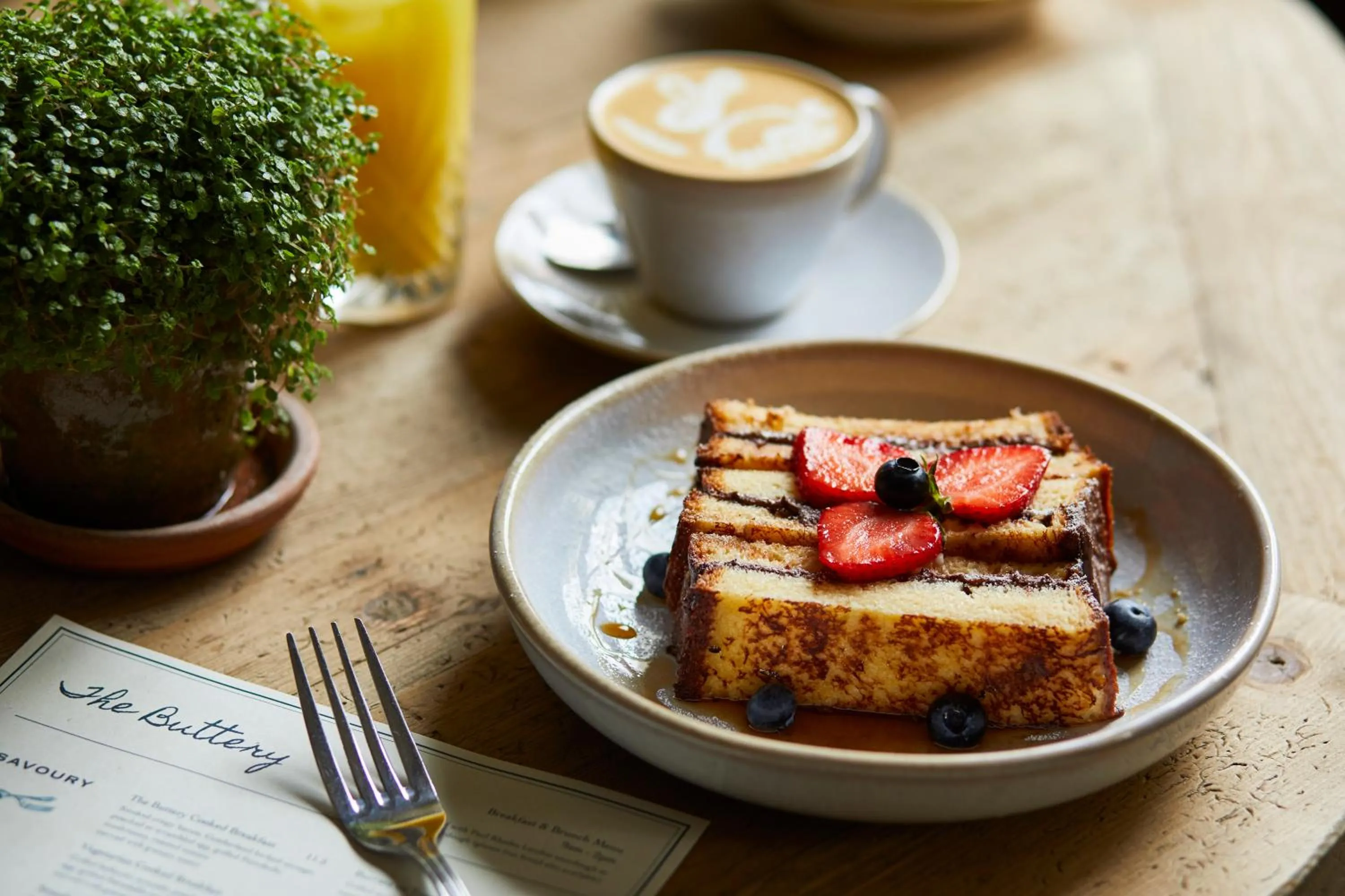 Food close-up in Room Mate Lime Tree