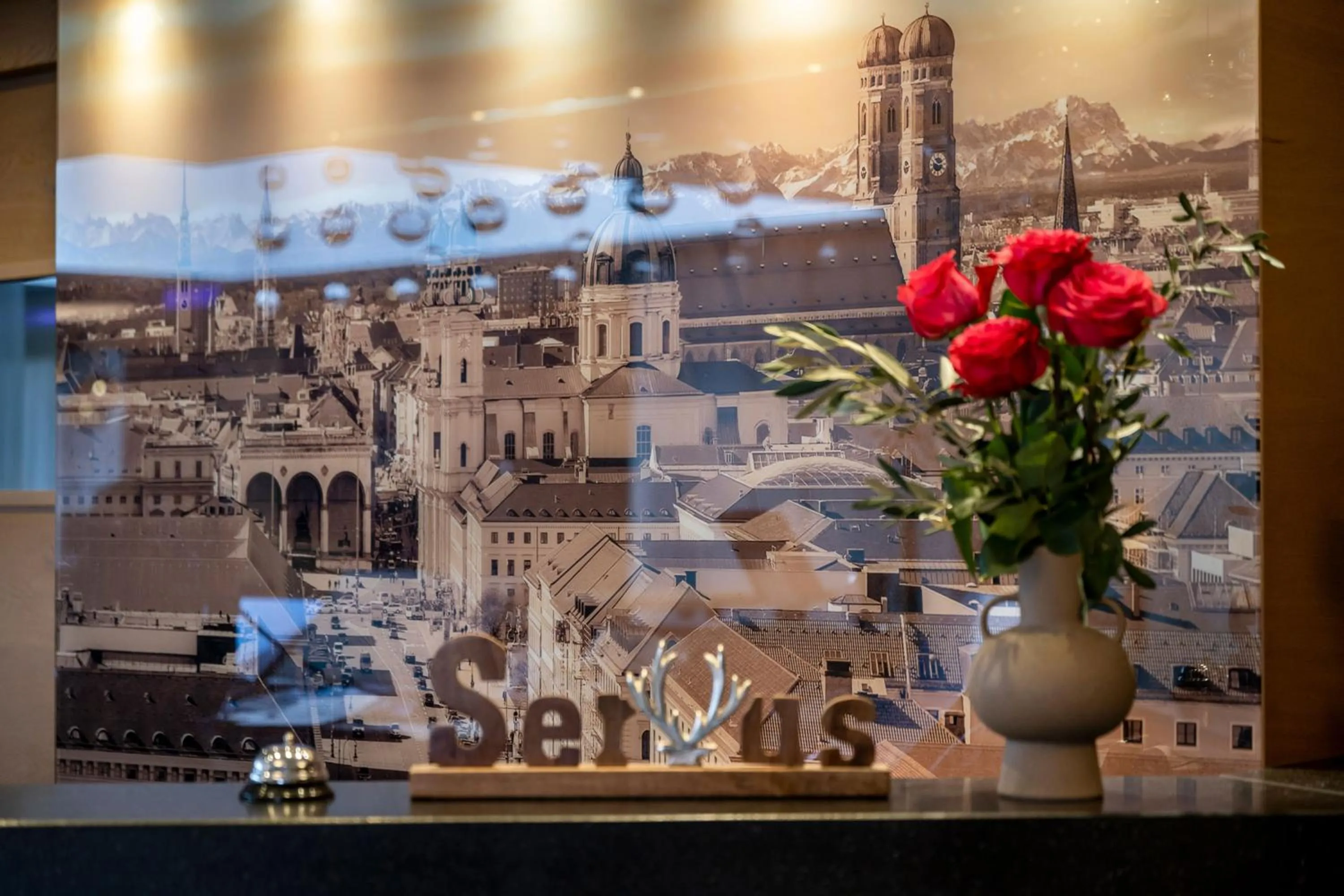 Lobby or reception in Boutique Hotel Erb München Parsdorf