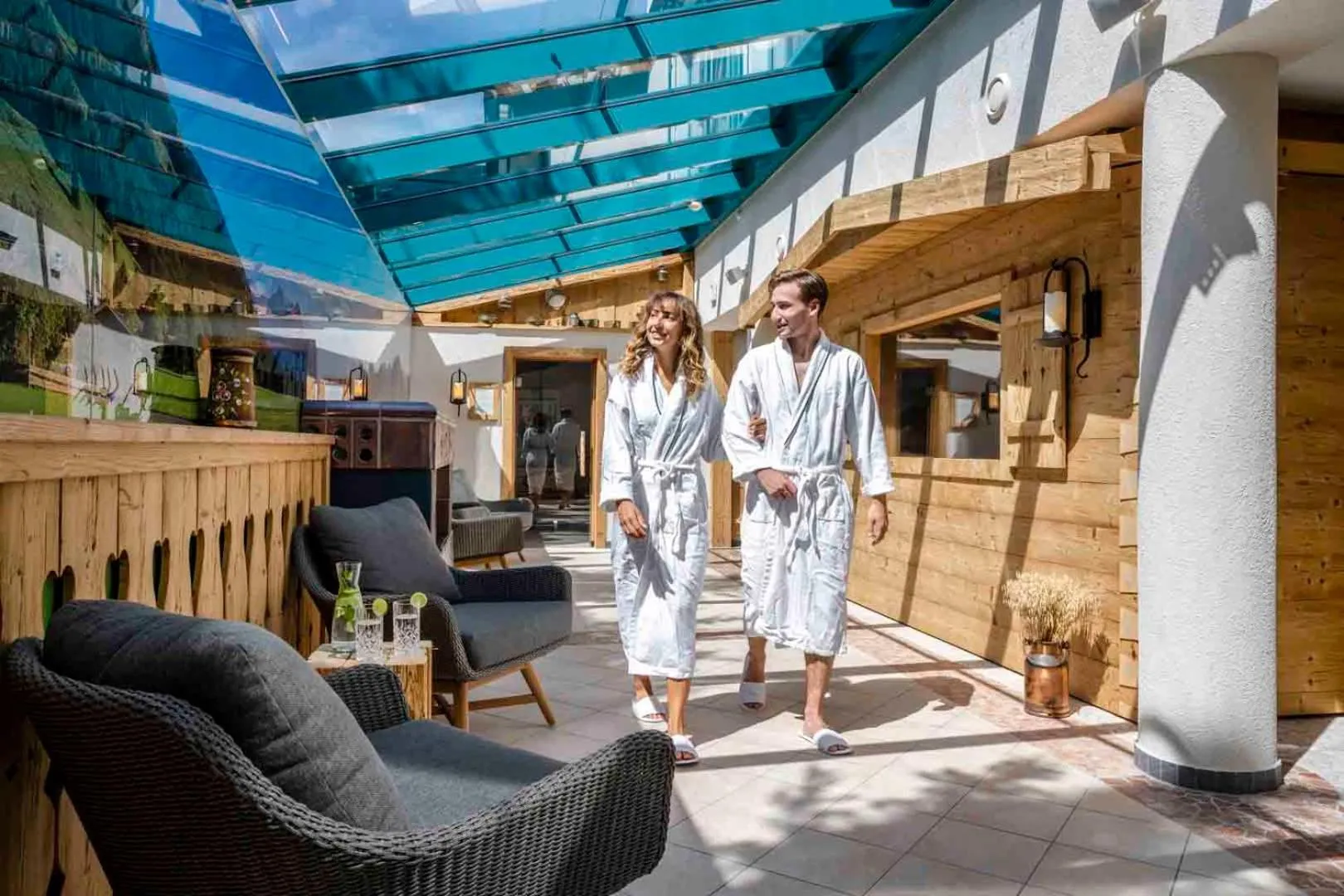 Sauna in Boutique Hotel Erb München Parsdorf