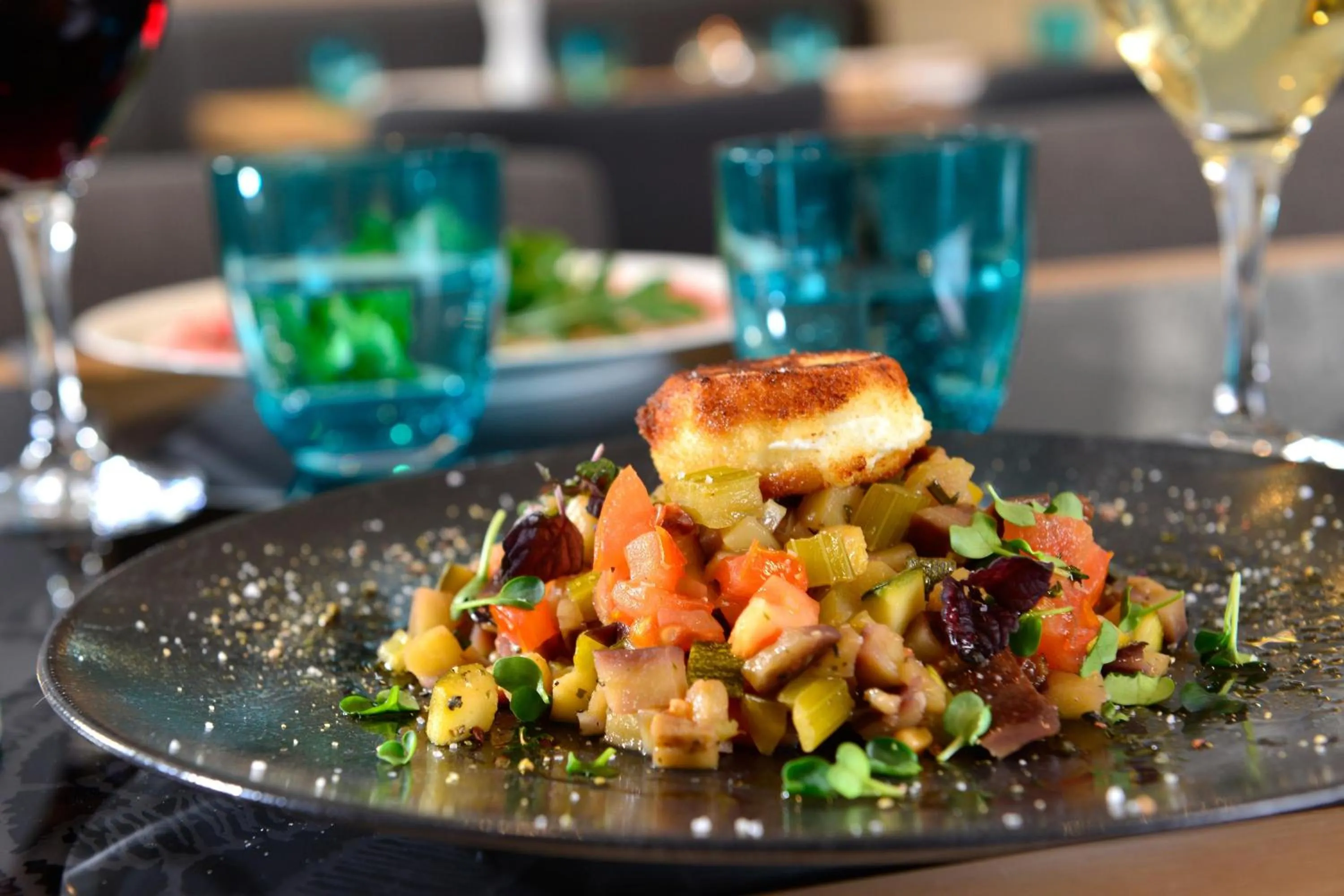 Restaurant/places to eat in Boutique Hotel Erb München Parsdorf