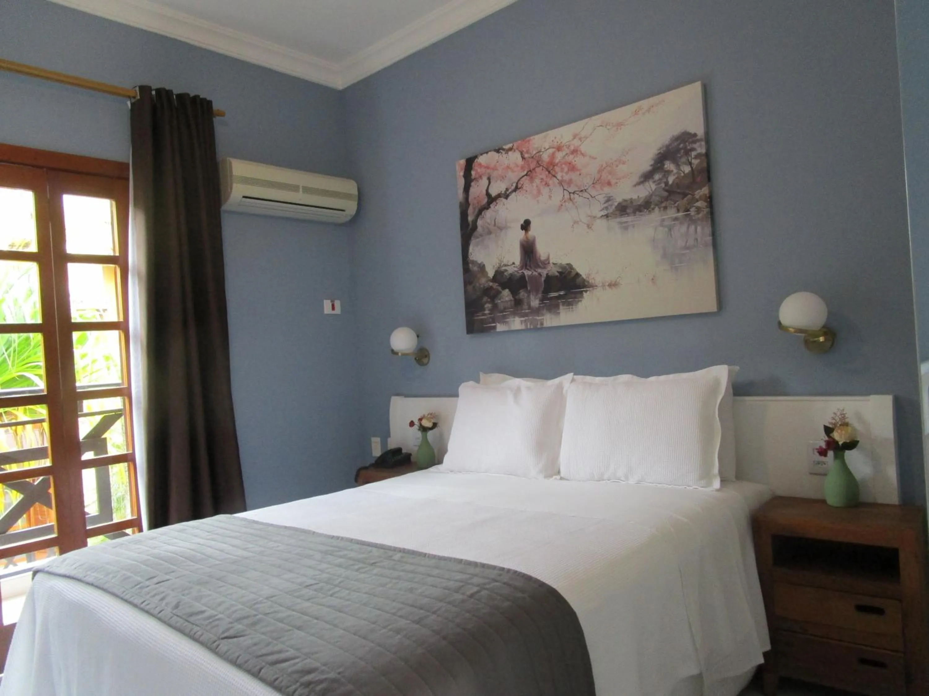 Bedroom, Bed in Ilha flat Hotel Suíte Swaenen II