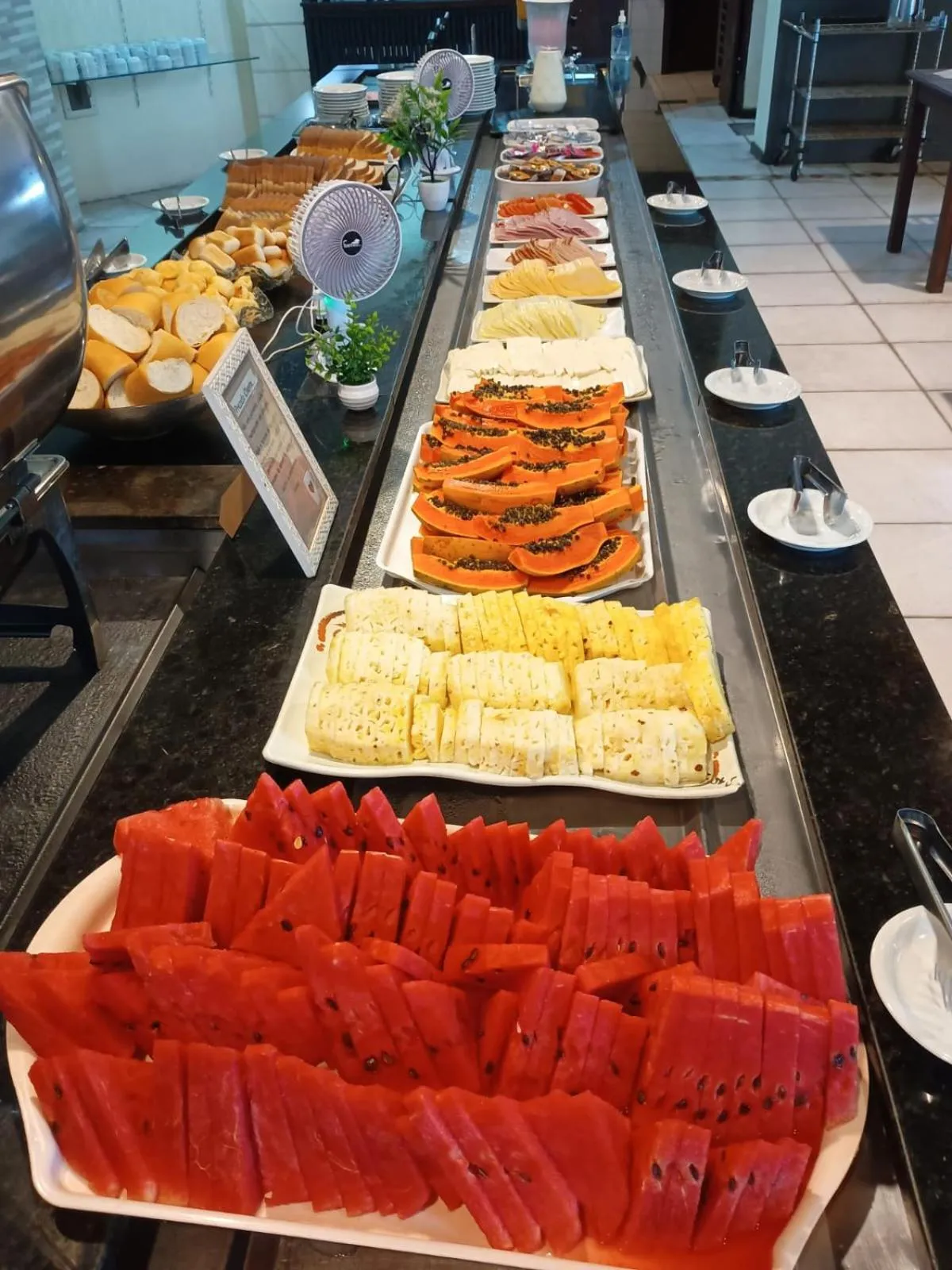 Breakfast in Ilha flat Hotel Suíte Swaenen II