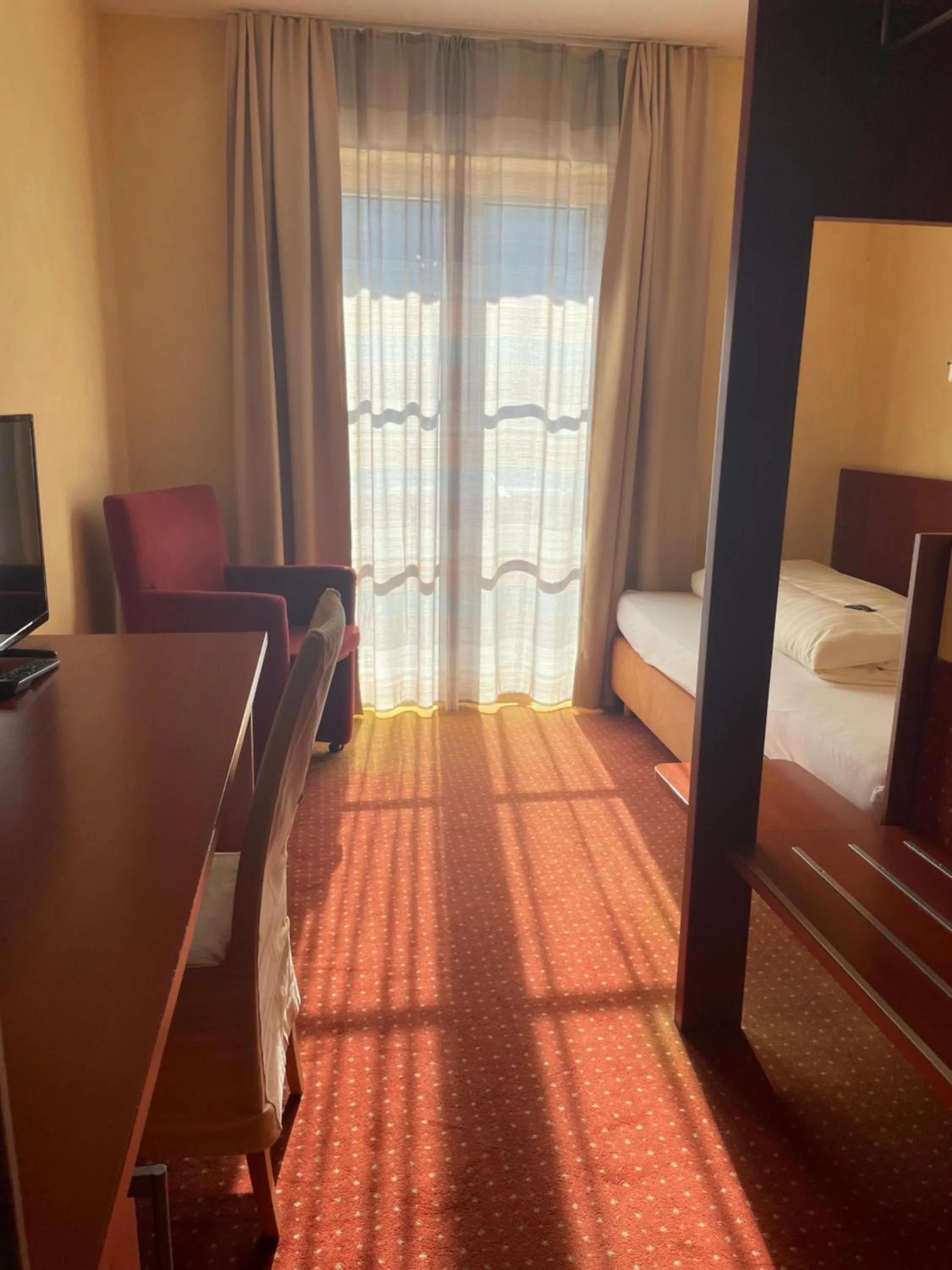 Bed in Waldhotel Felsentor