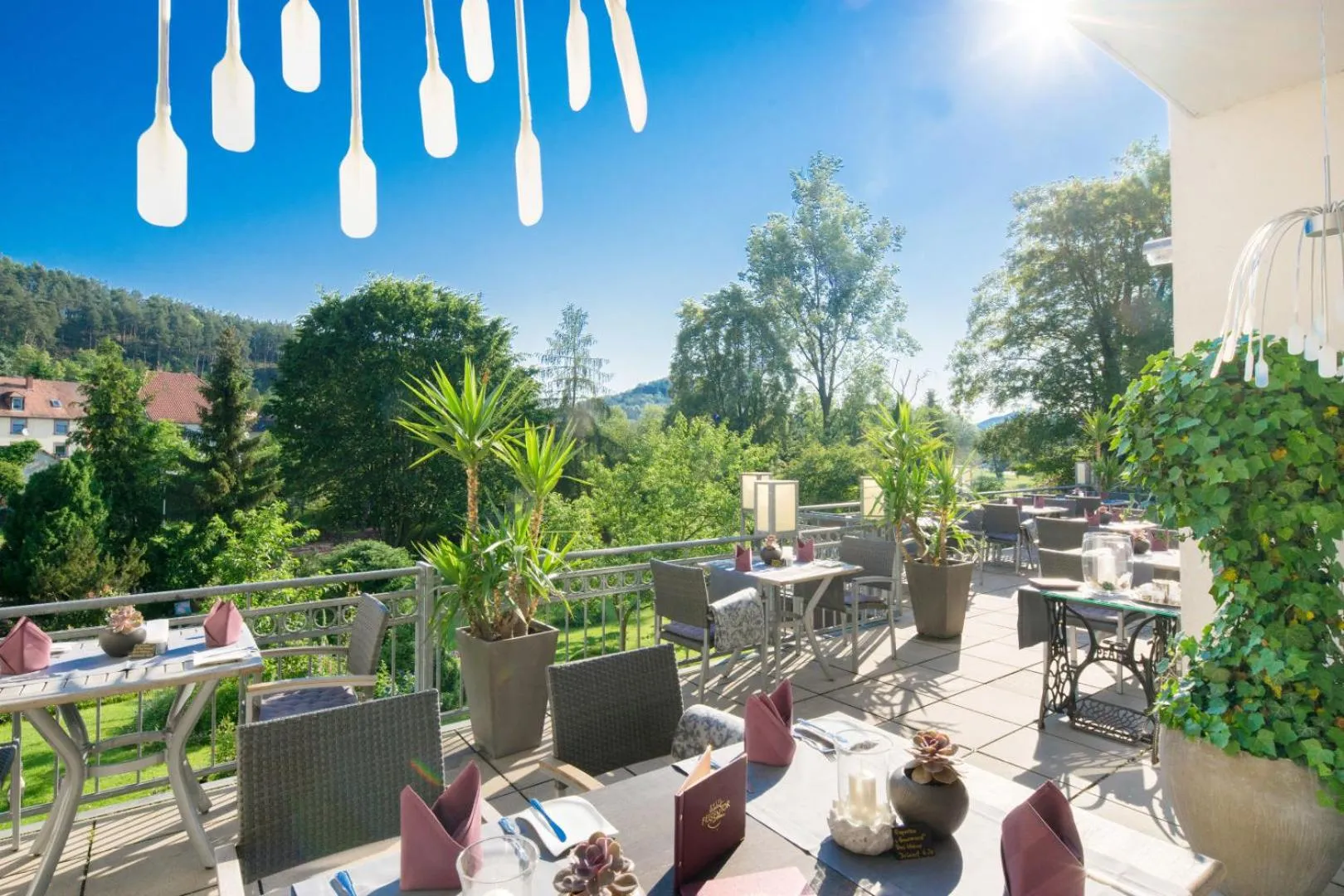 Balcony/Terrace in Waldhotel Felsentor