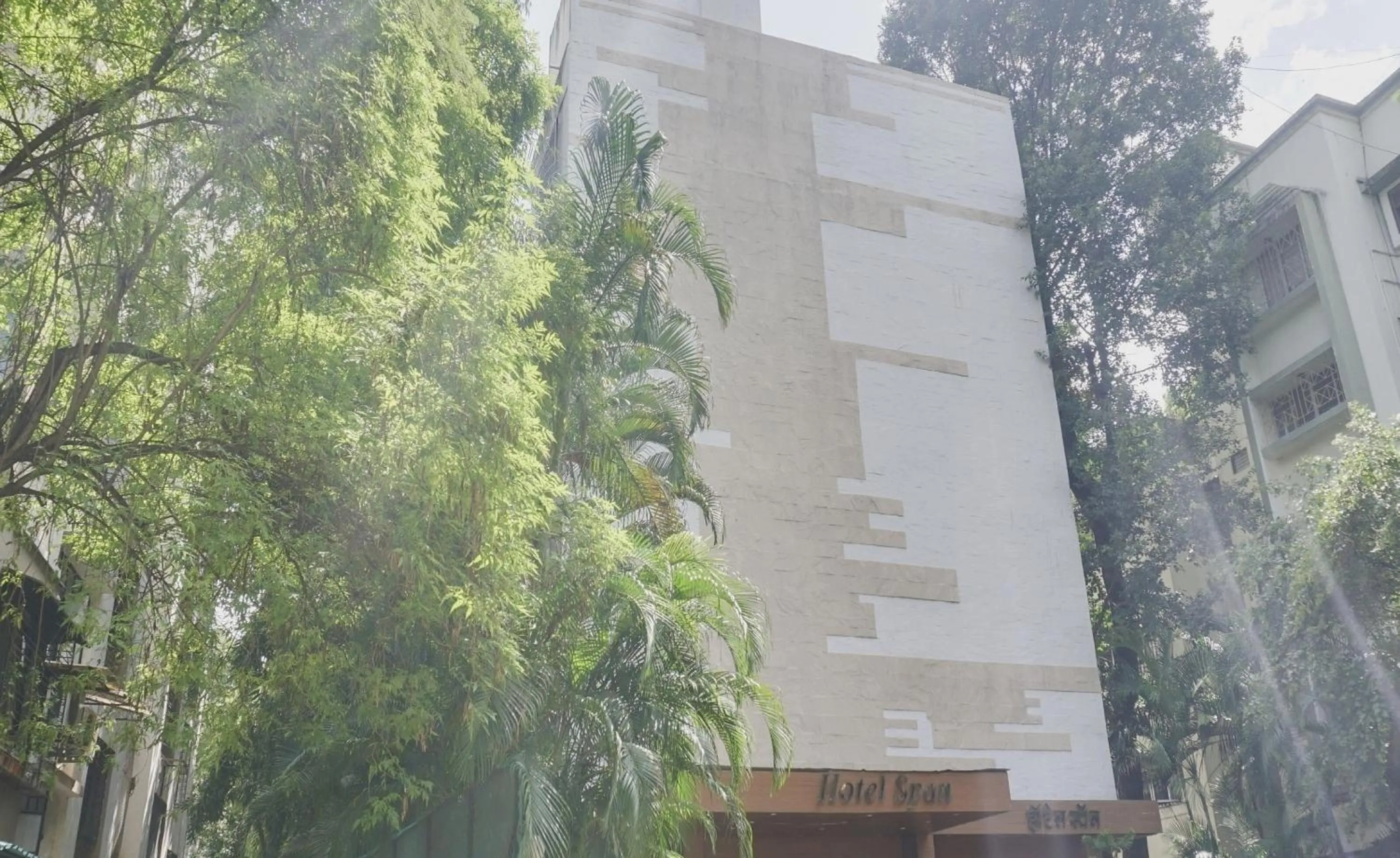 Facade/entrance in Hotel O Span Executive