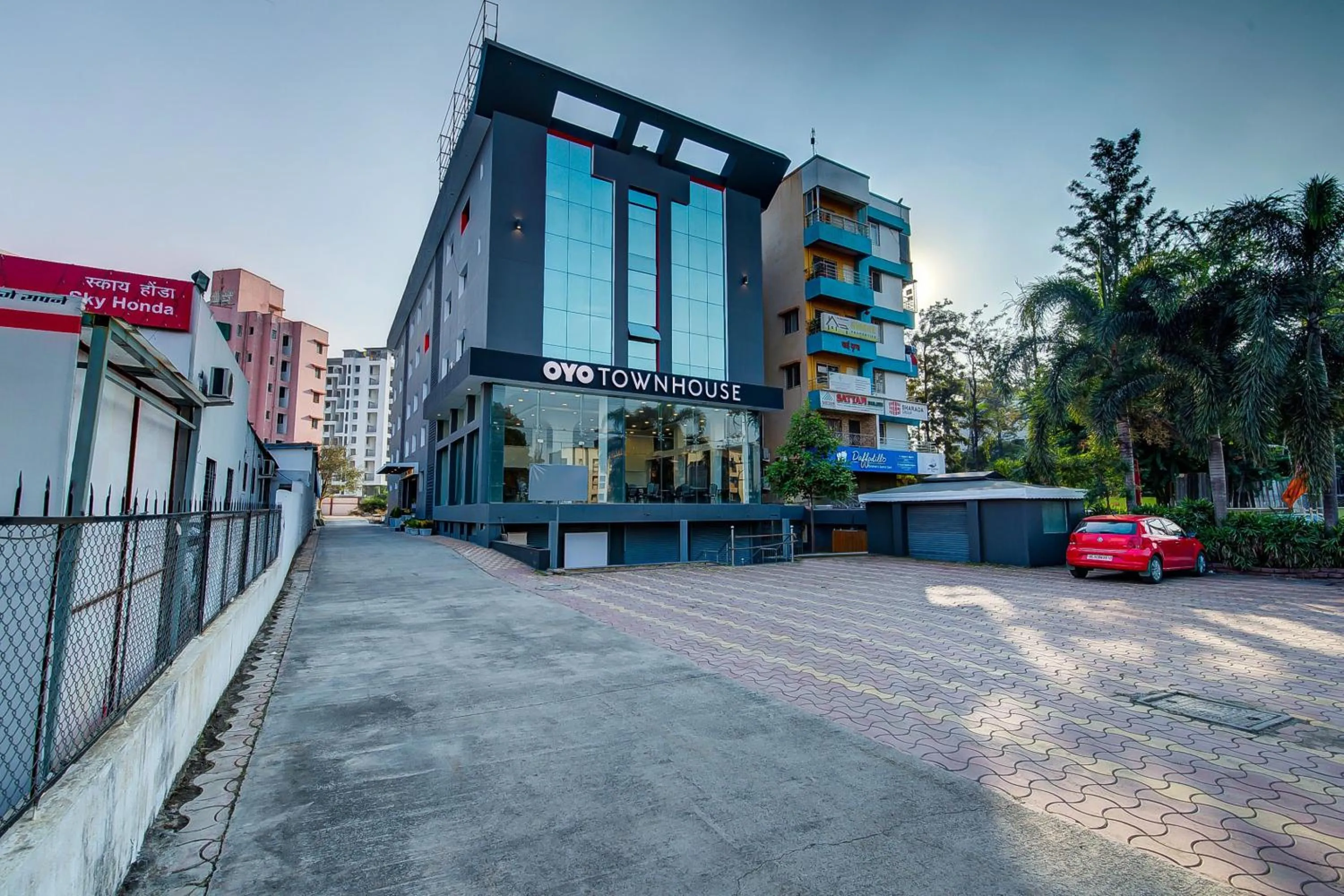 Facade/entrance in Townhouse Hadapsar