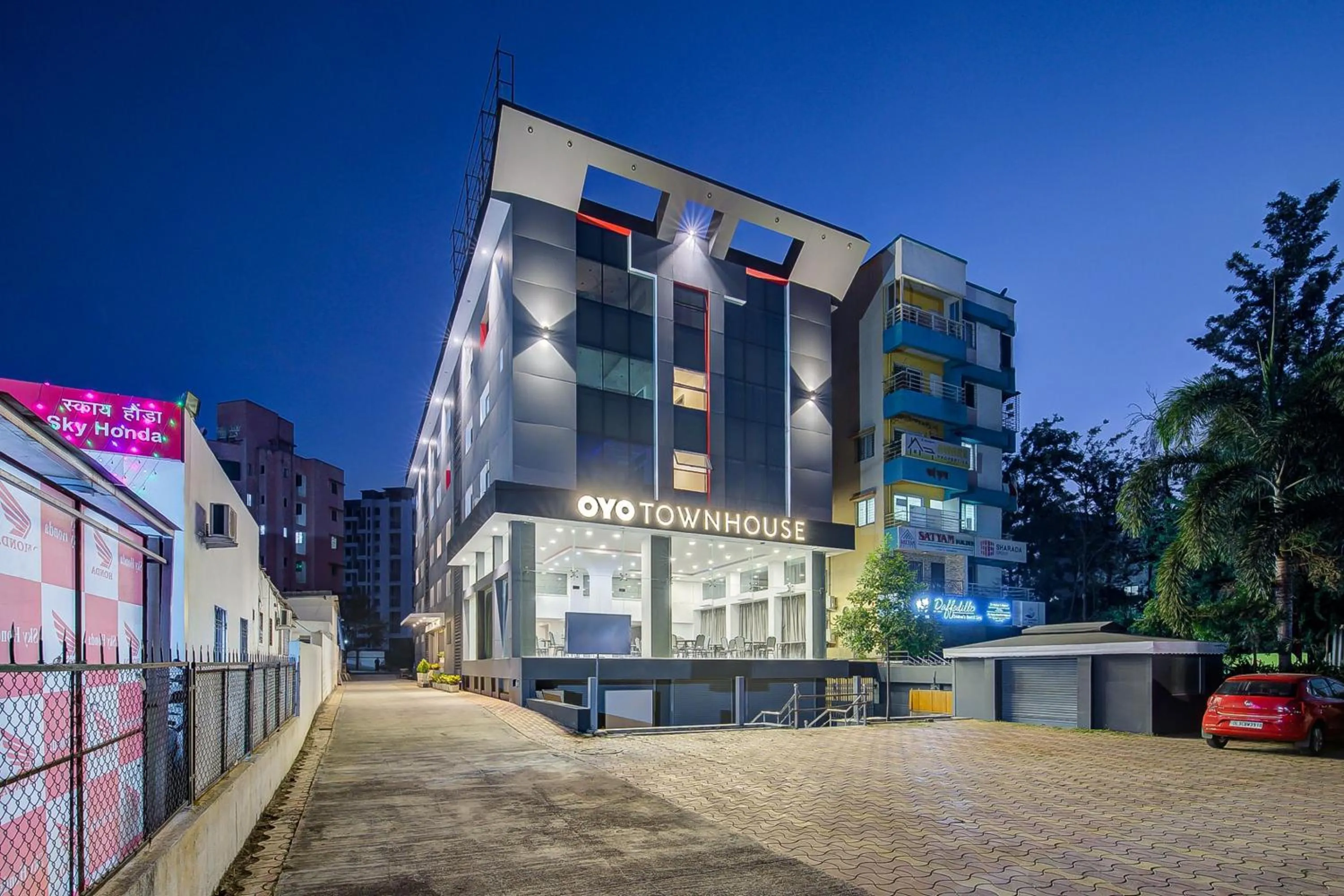 Facade/entrance in Townhouse Hadapsar