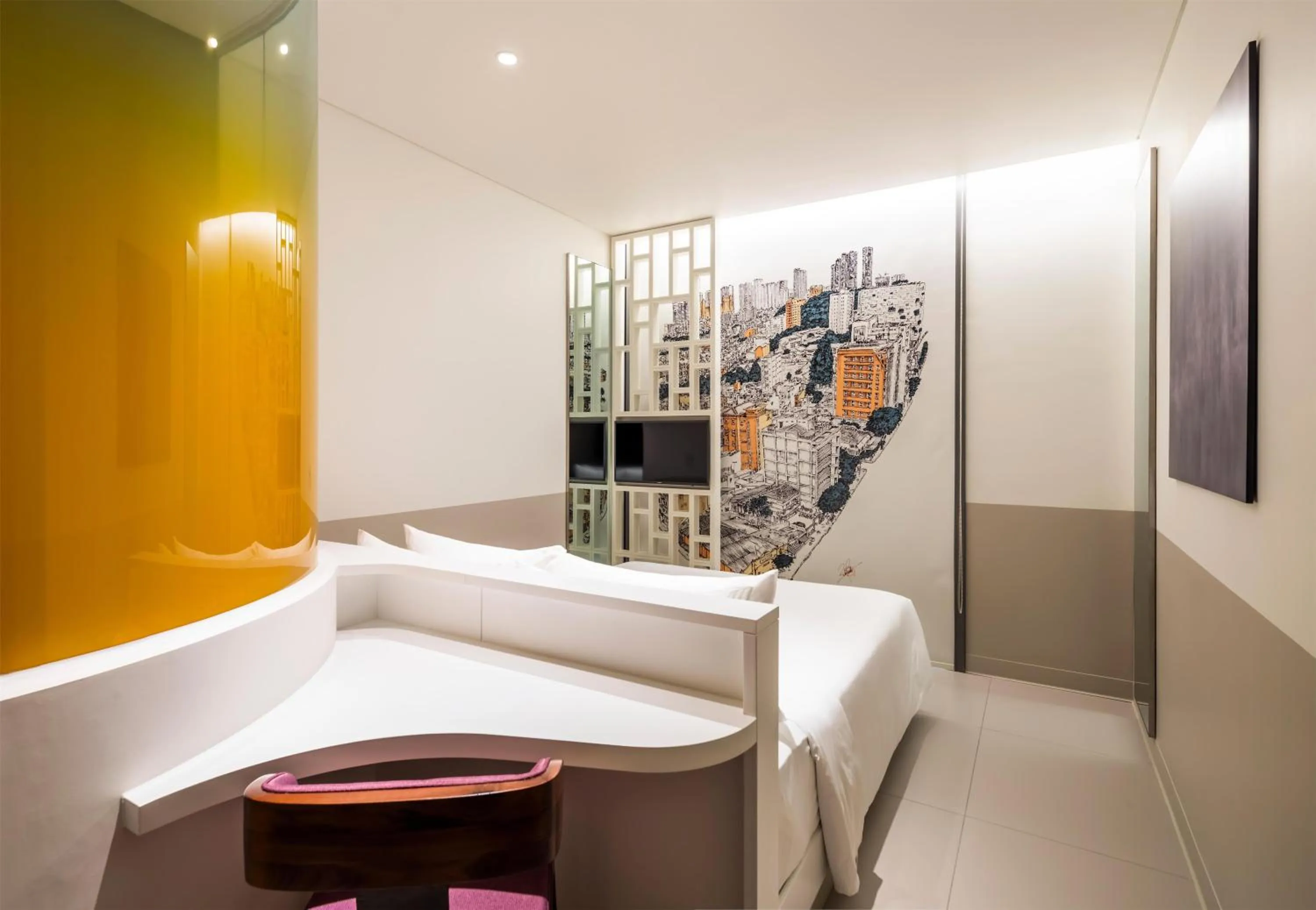 Property building, Bed in Wink Saigon Centre, Unscripted by Hyatt