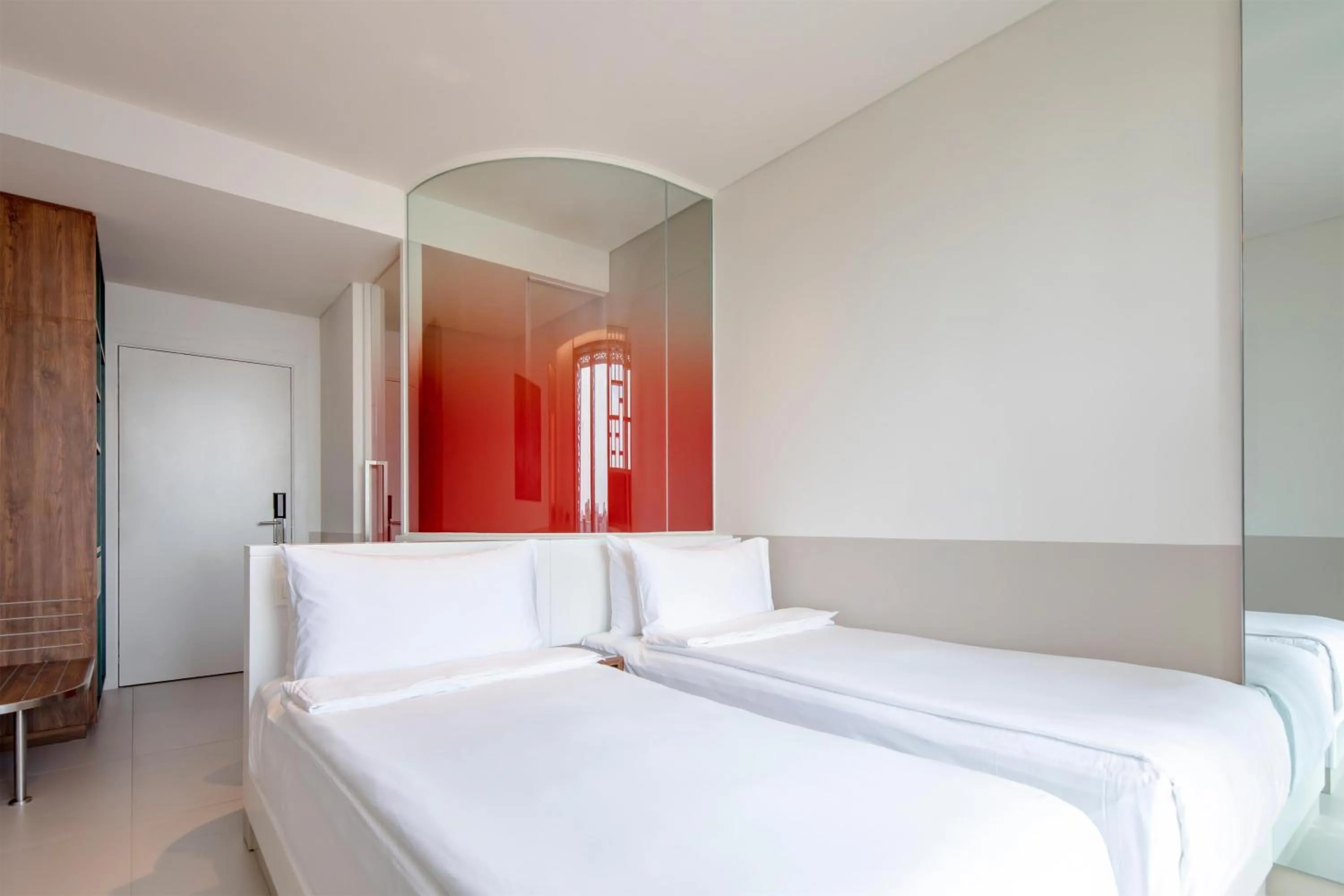 Bedroom, Bed in Wink Saigon Centre, Unscripted by Hyatt