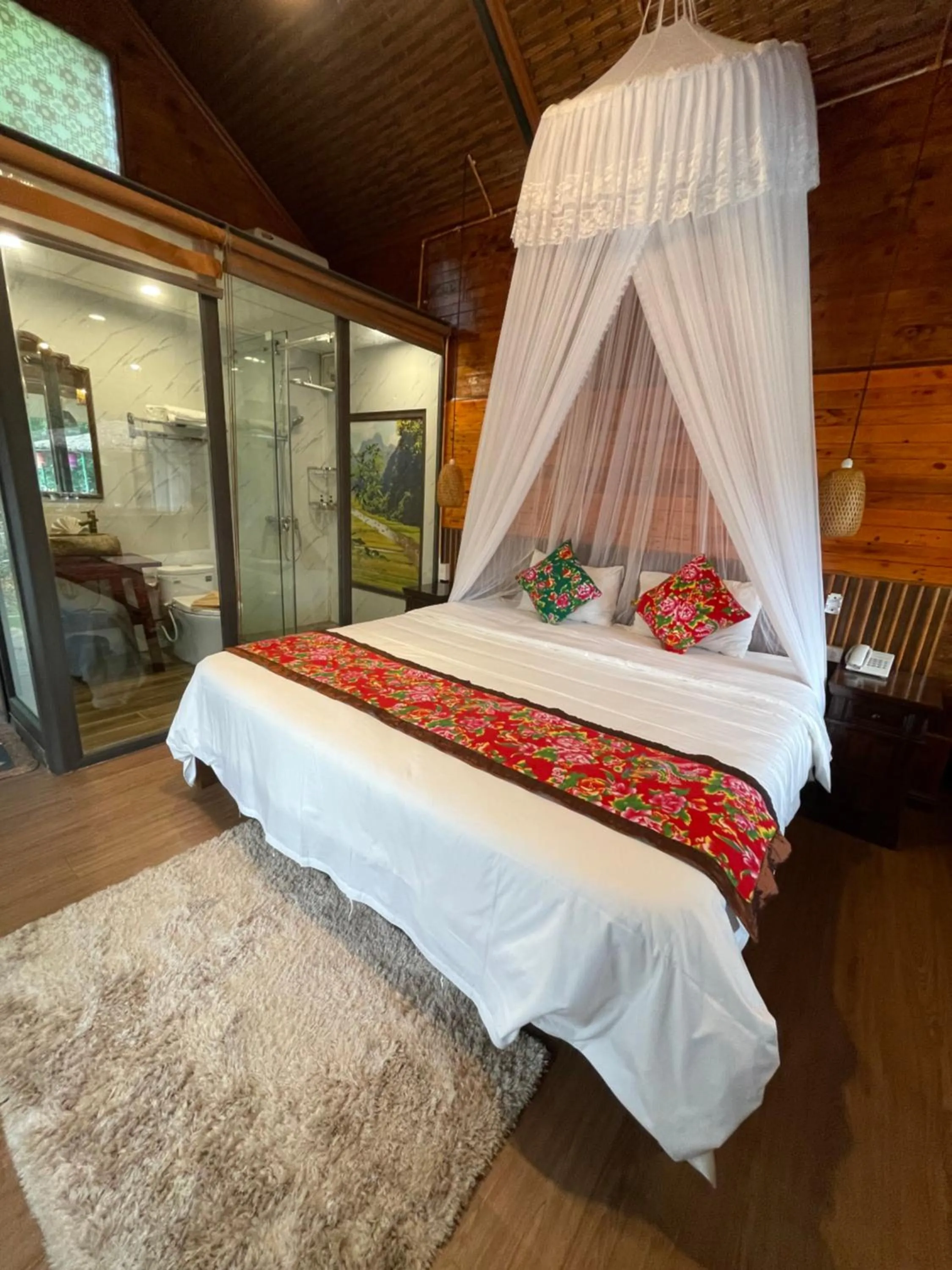 Bedroom, Bed in Tam Coc Lion Kings Hotel & Resort Ninh Binh