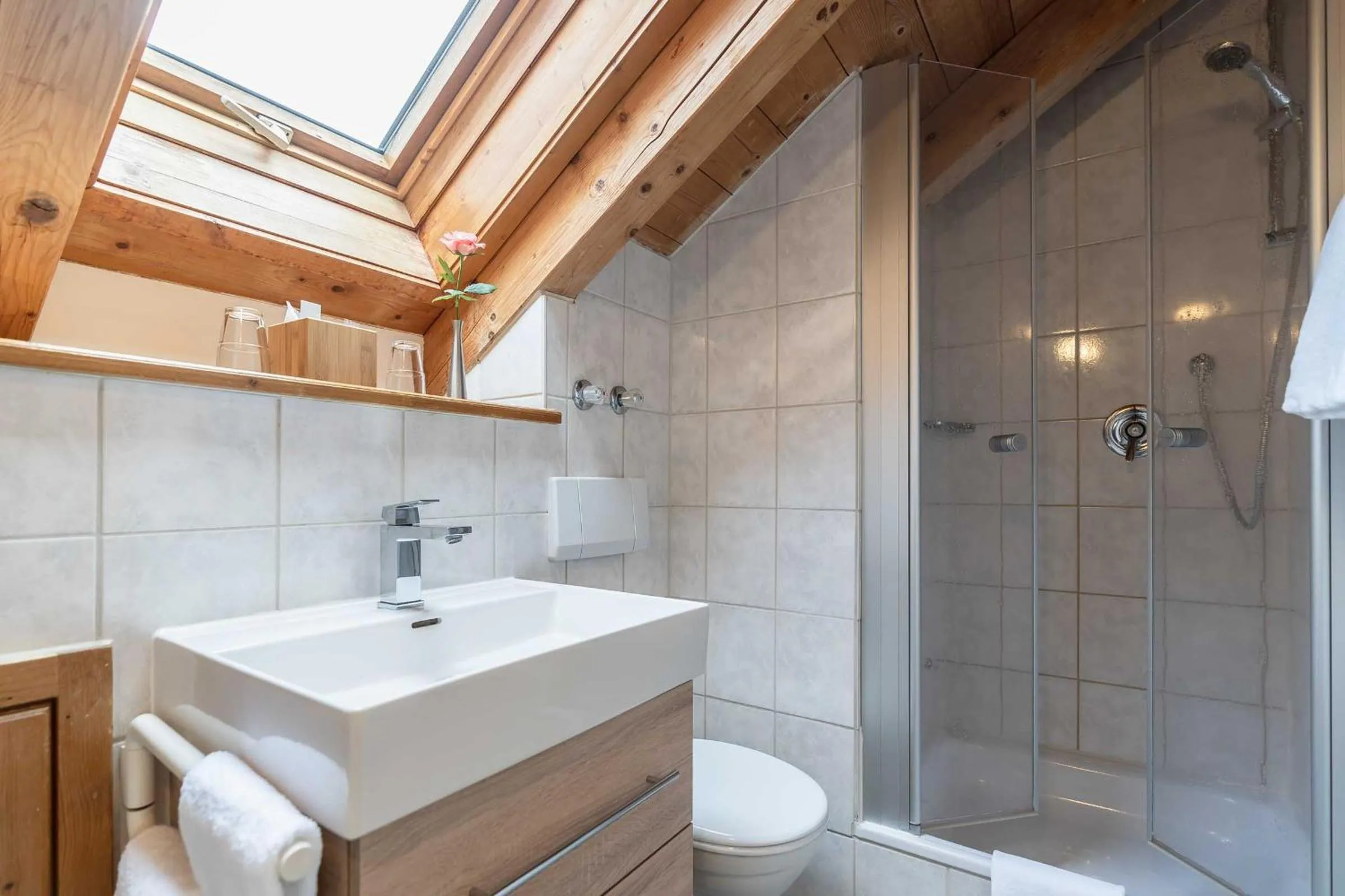 Bathroom in Hotel Blaue Gams ***S