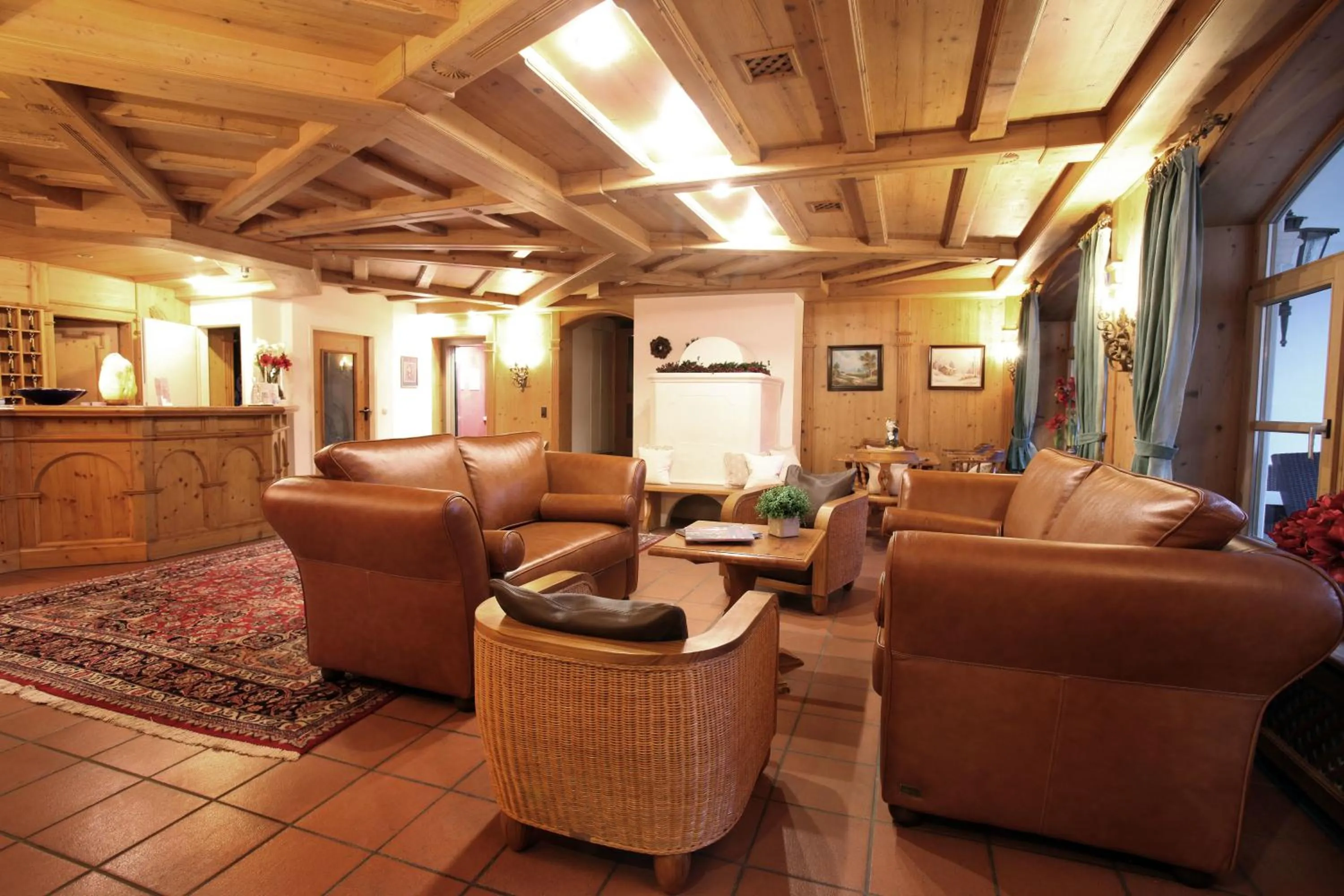 Lobby or reception in Hotel Blaue Gams ***S