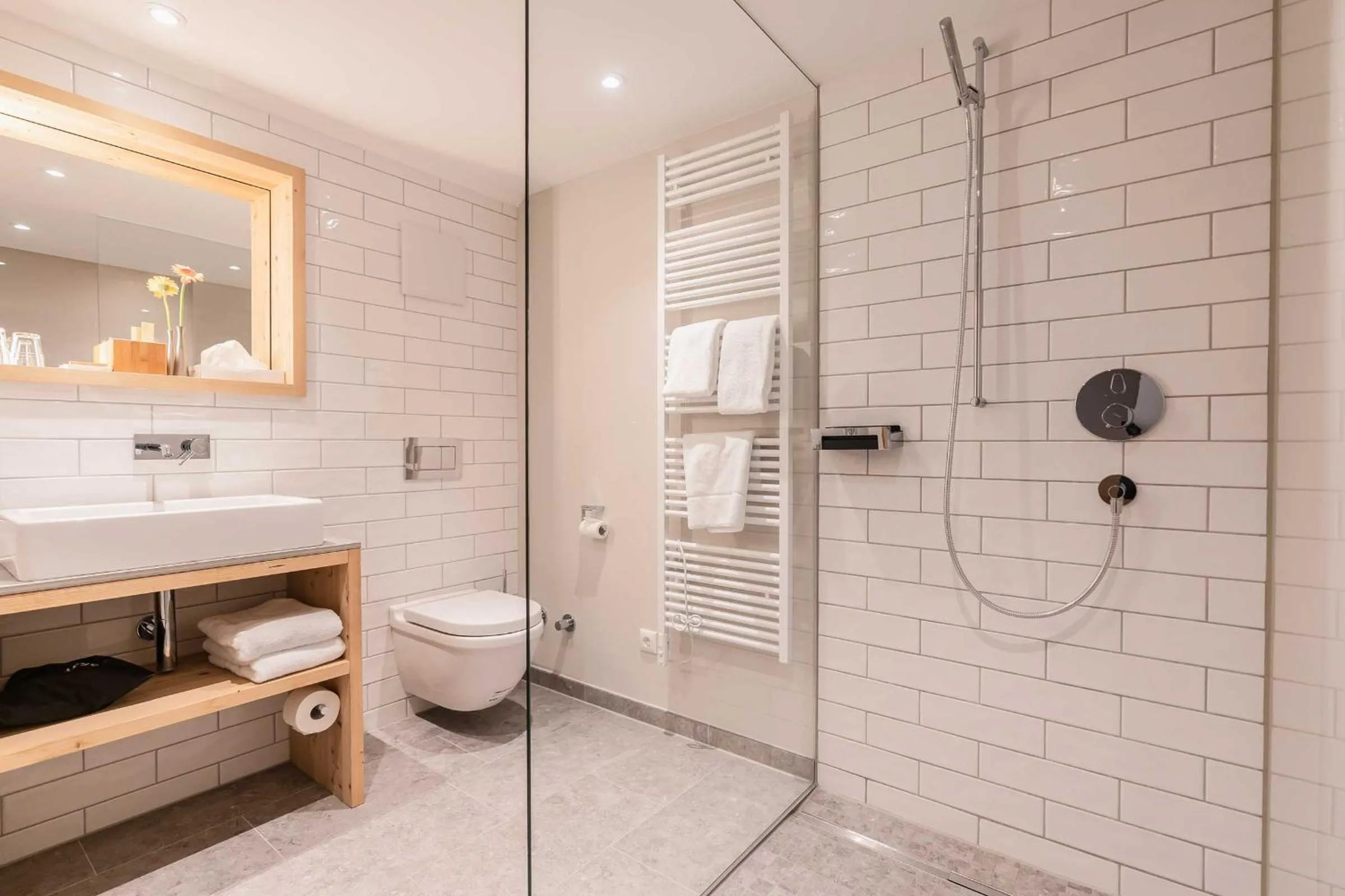 Bathroom in Hotel Blaue Gams ***S