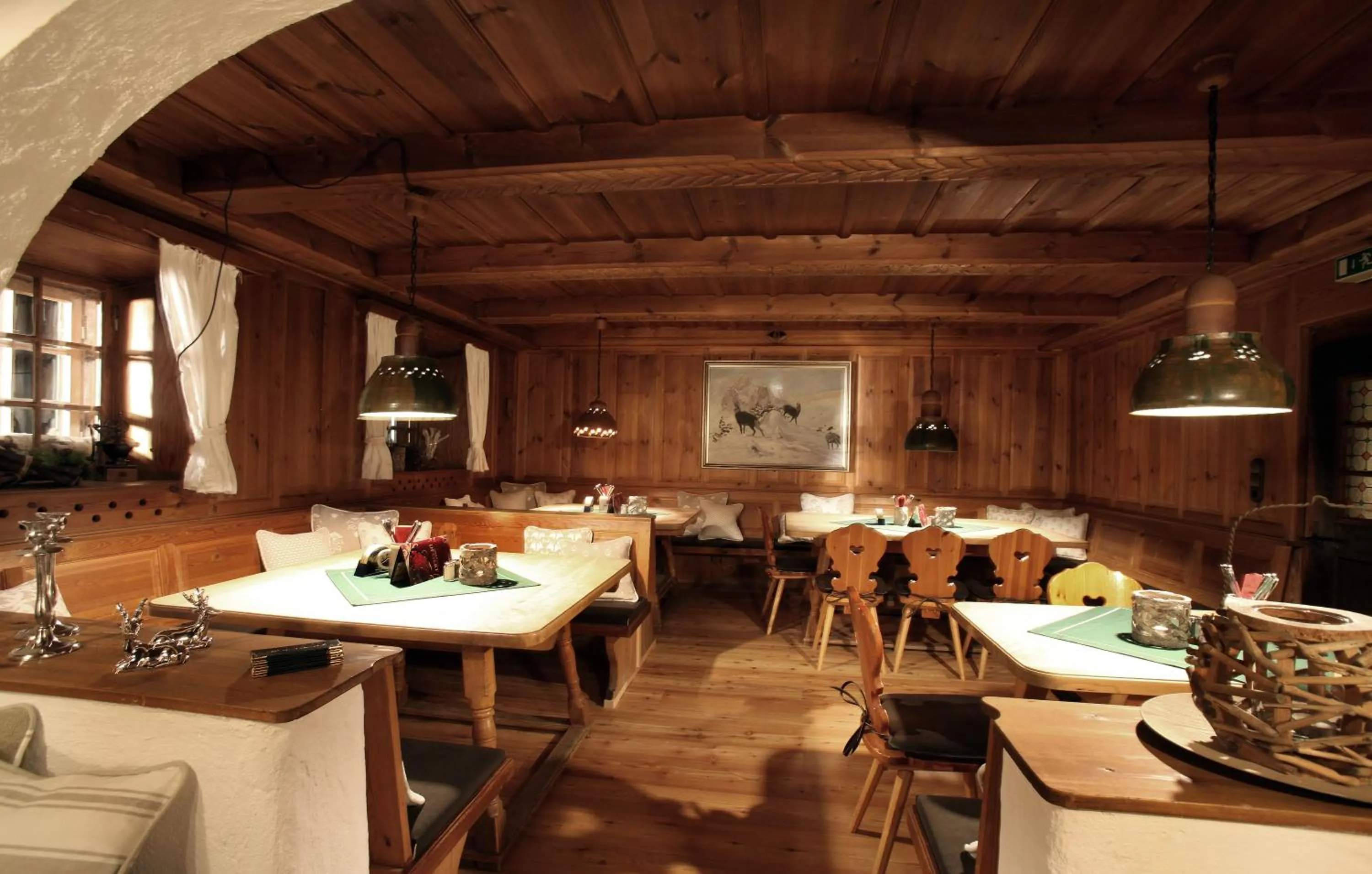 Restaurant/places to eat in Hotel Blaue Gams ***S