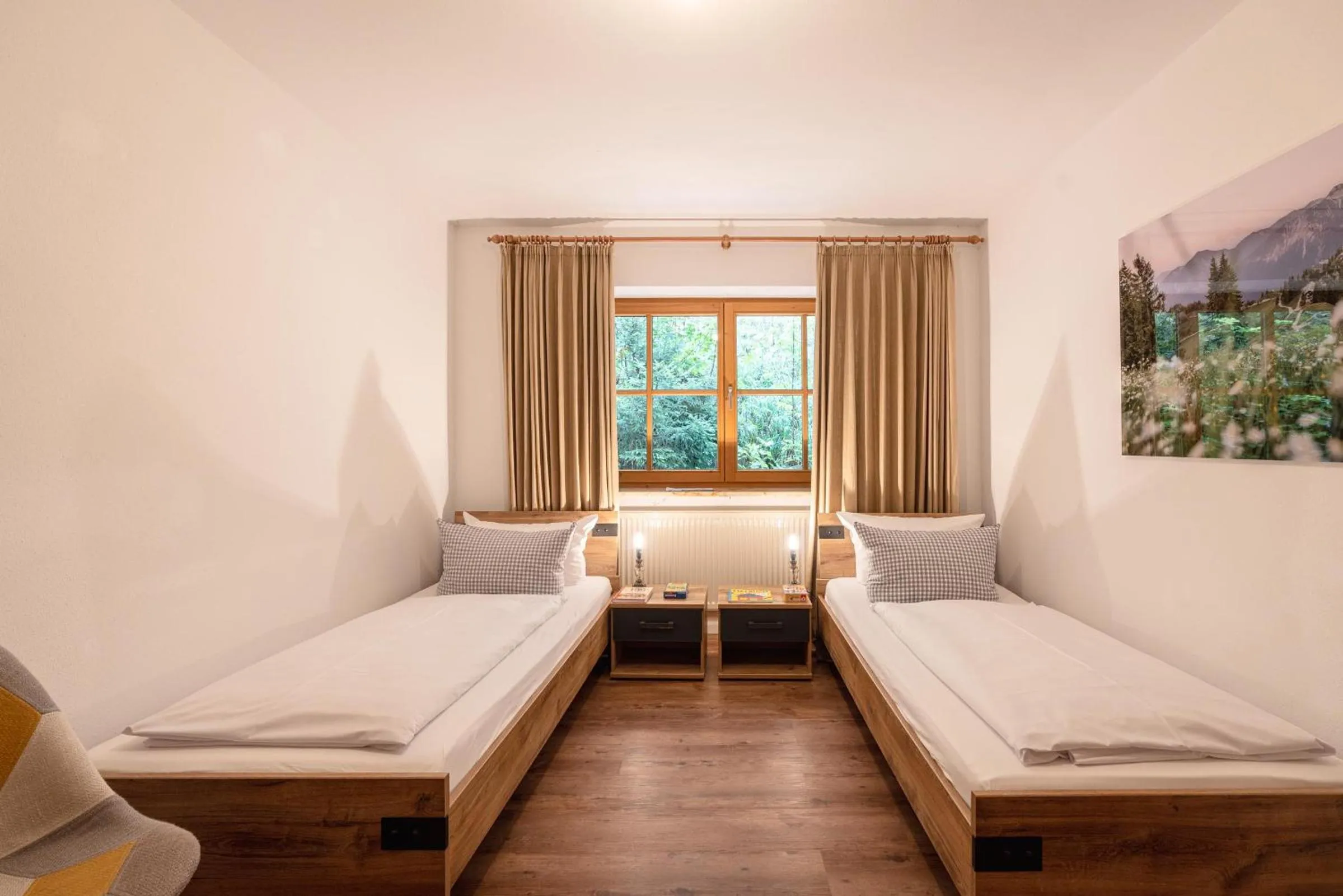 Bed in Hotel Blaue Gams ***S