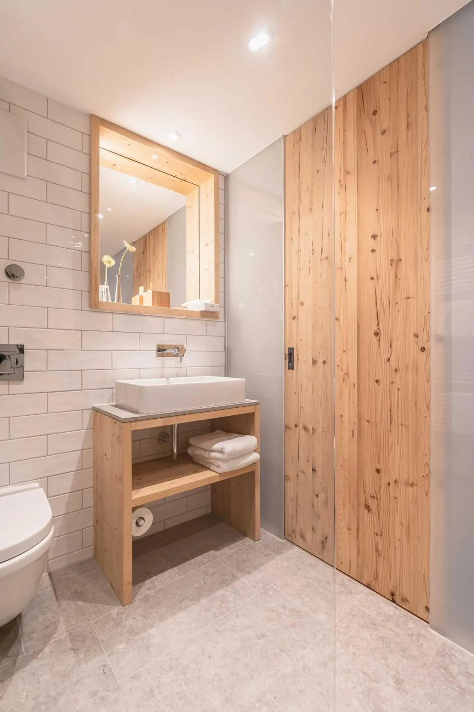 Bathroom in Hotel Blaue Gams ***S