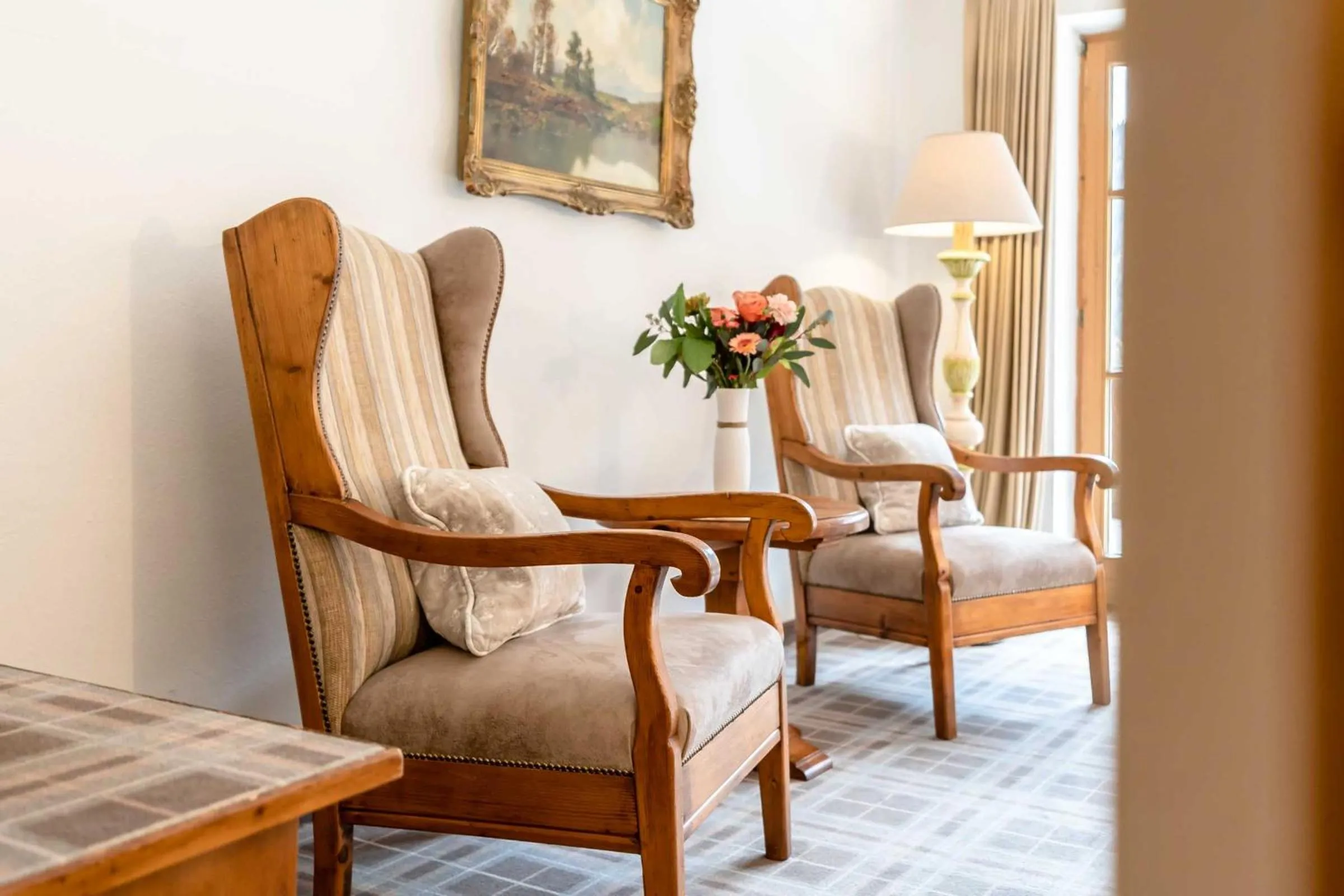 Seating area in Hotel Blaue Gams ***S