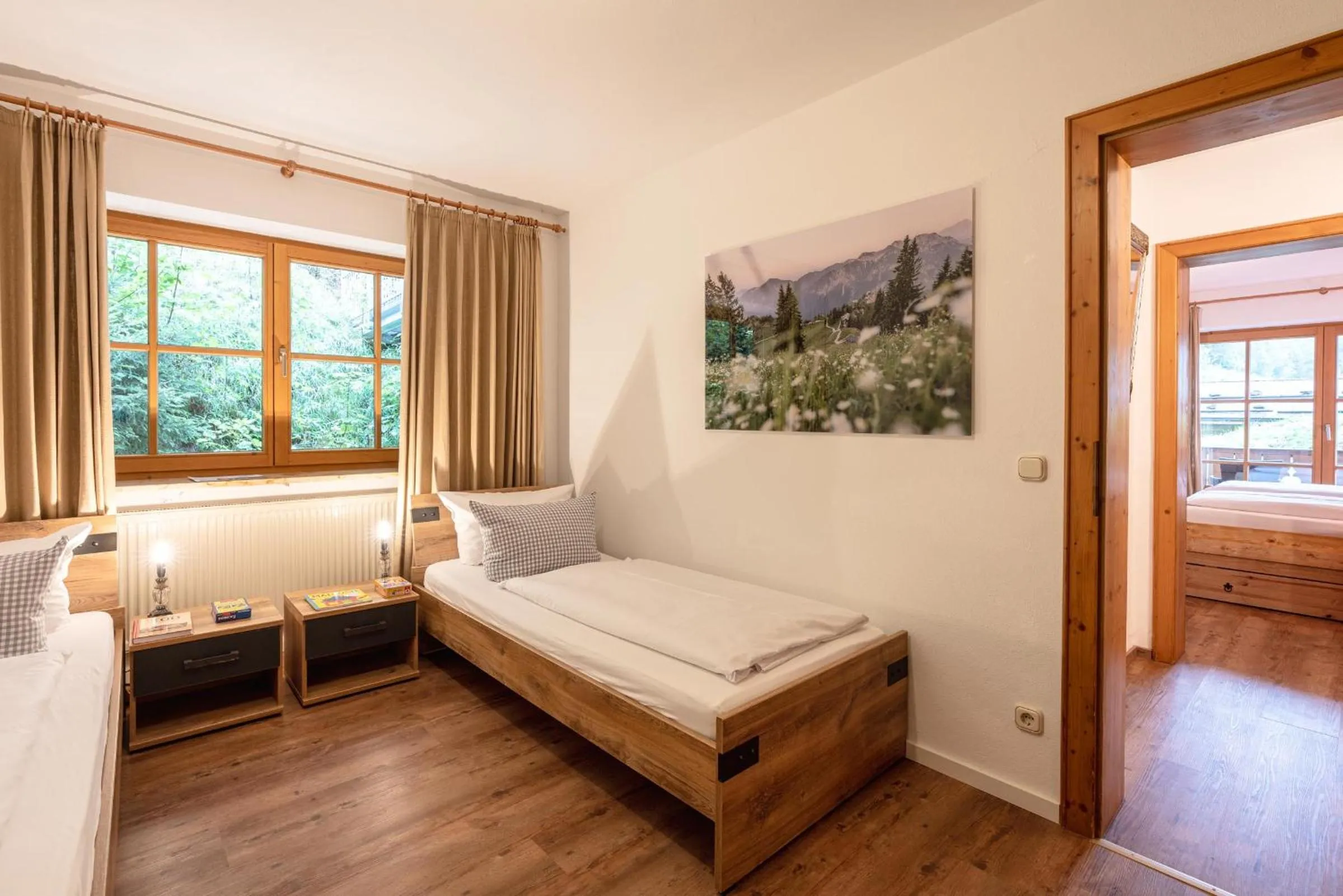 Bed in Hotel Blaue Gams ***S