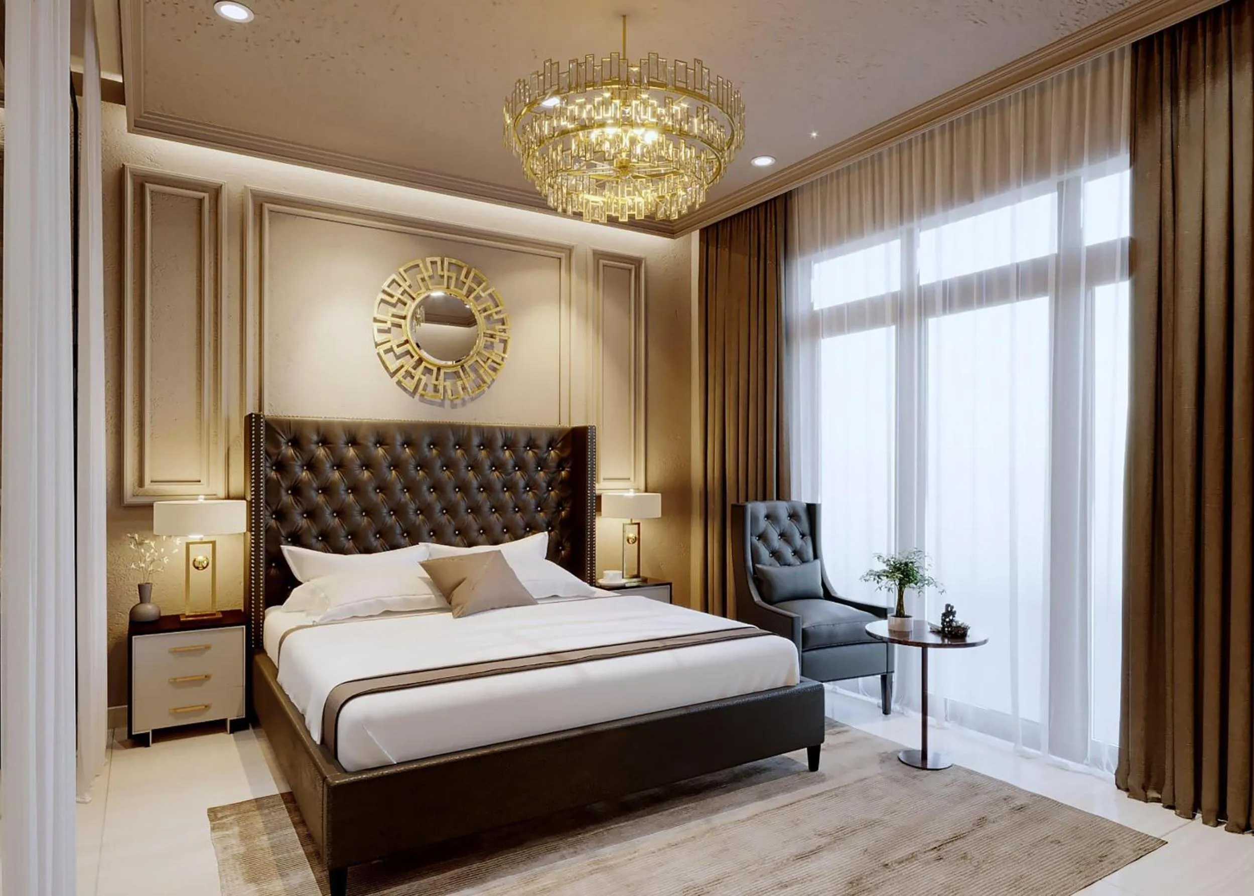 Bed in The wiltons hotel