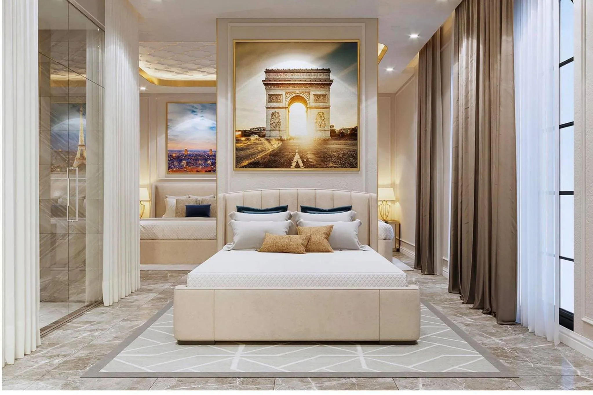 Bed in The wiltons hotel