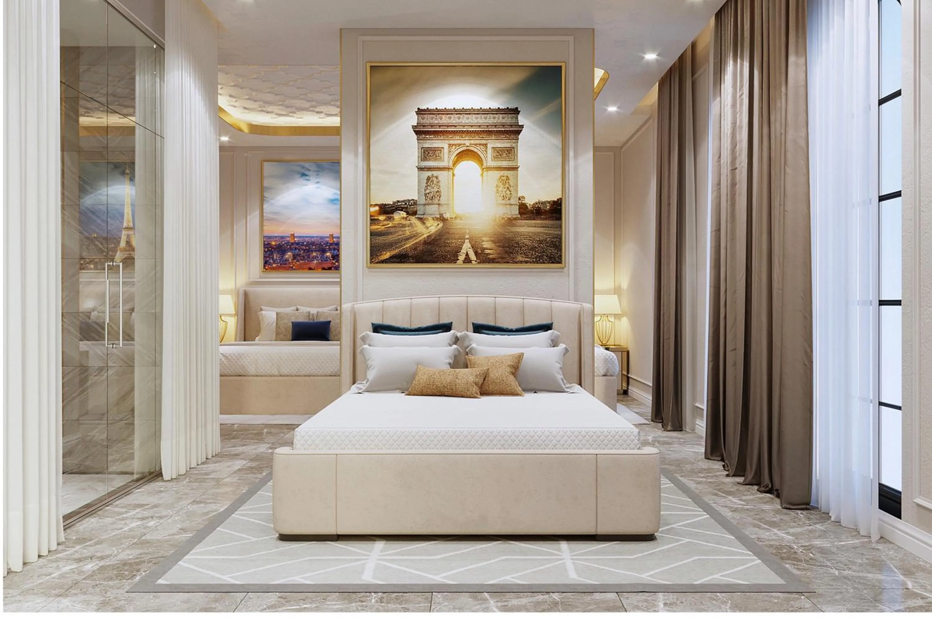 Bed in The wiltons hotel