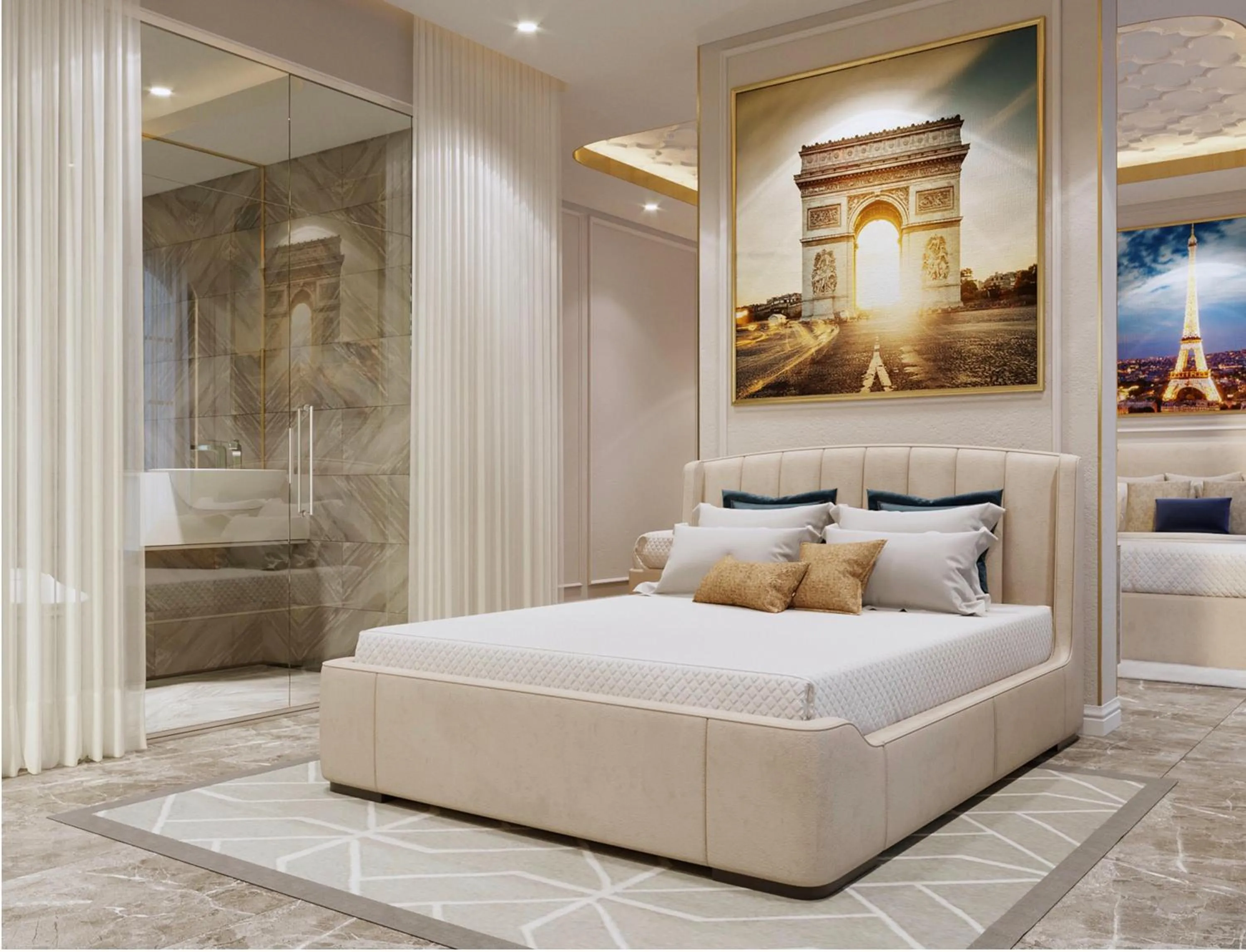 Bed in The wiltons hotel