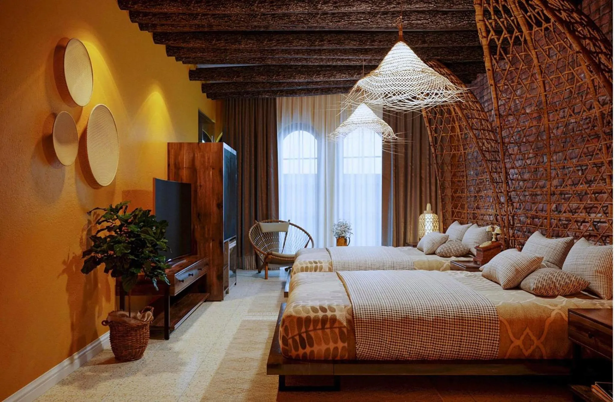 Bed in The wiltons hotel