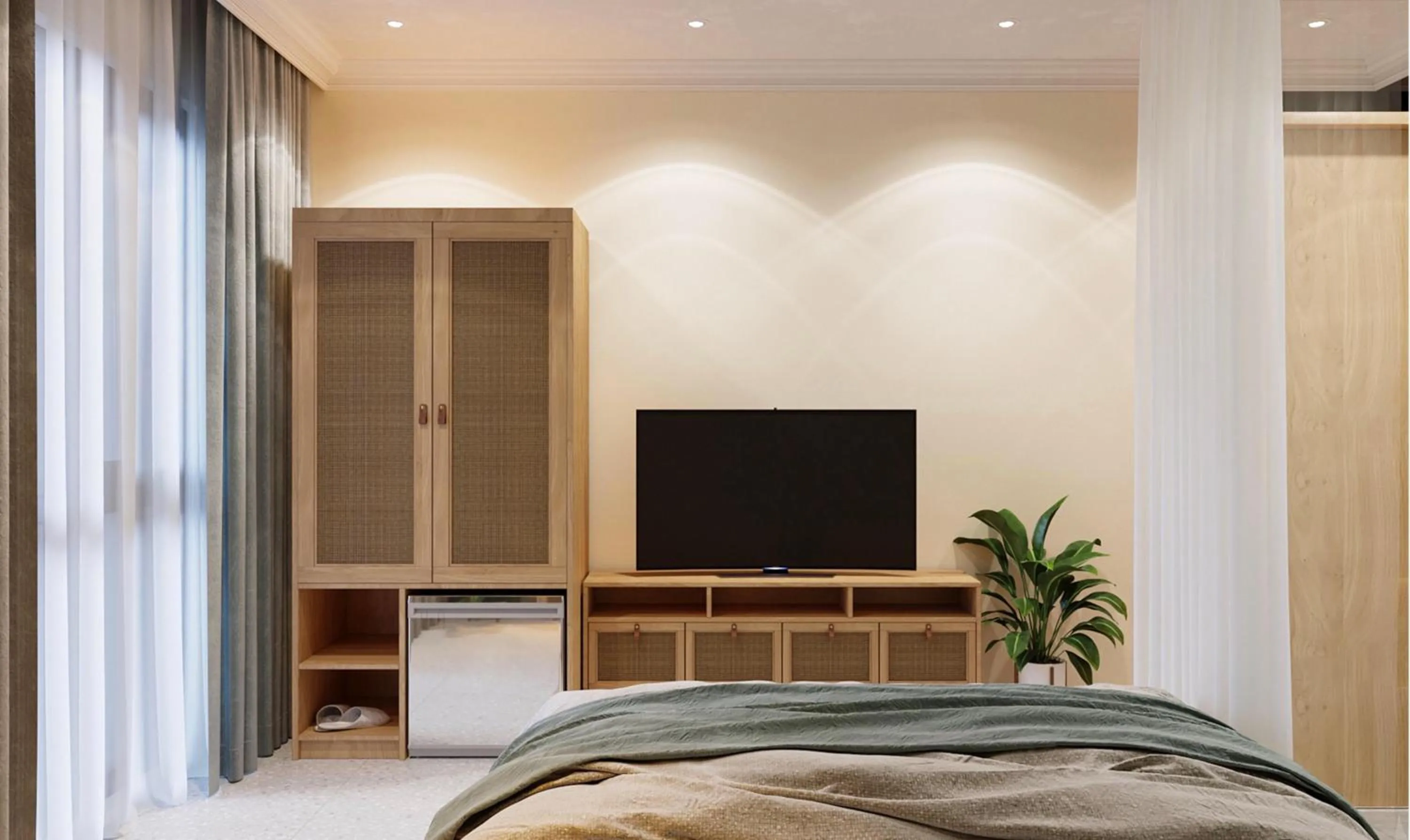 Bed in The wiltons hotel