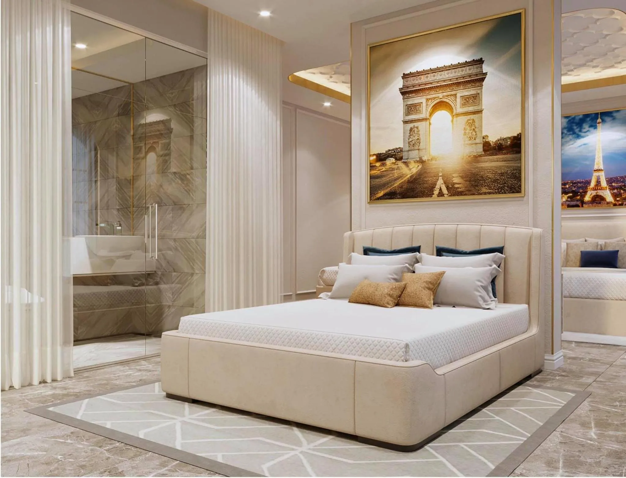 Bed in The wiltons hotel