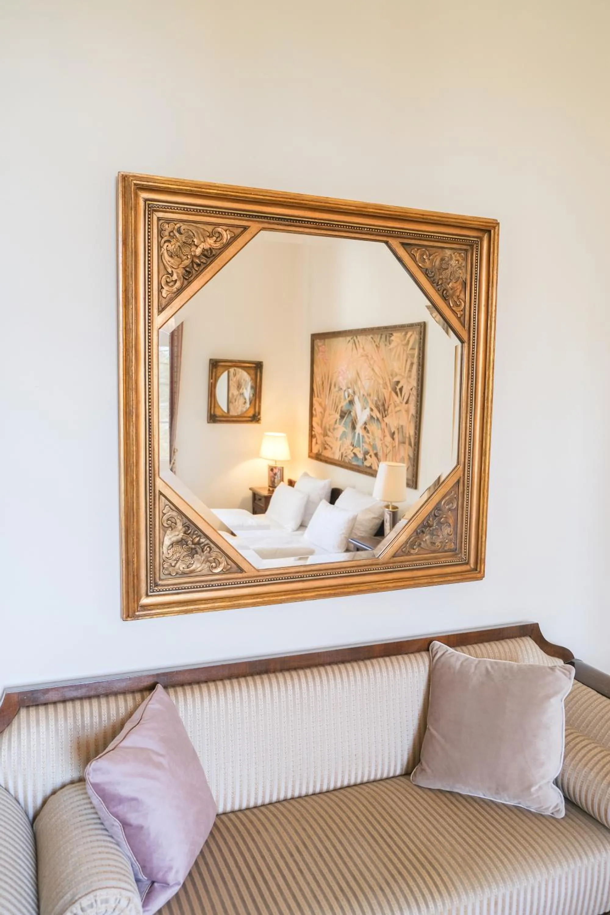 Bed in Hotel Rotdorn