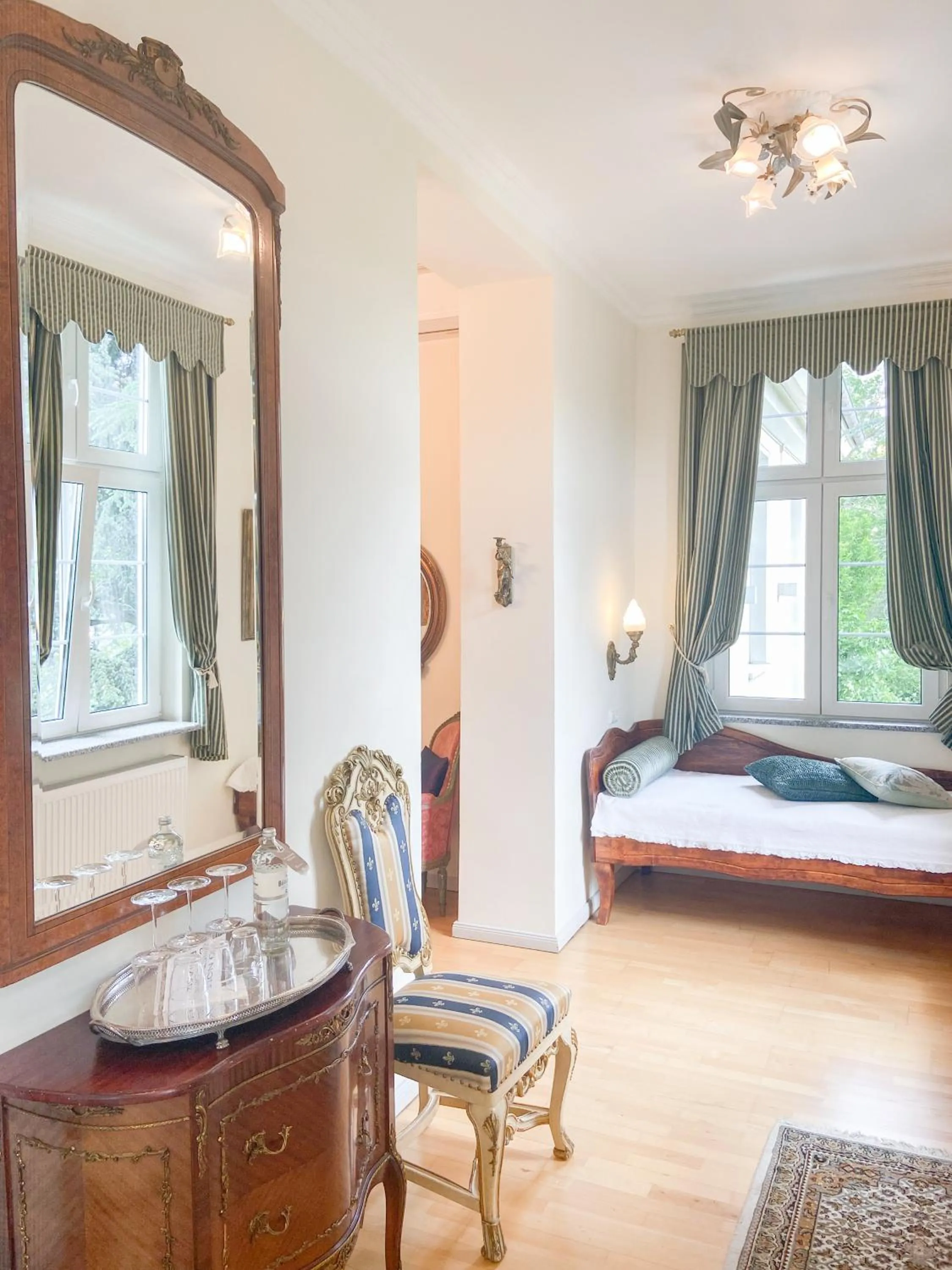 Bed in Hotel Rotdorn