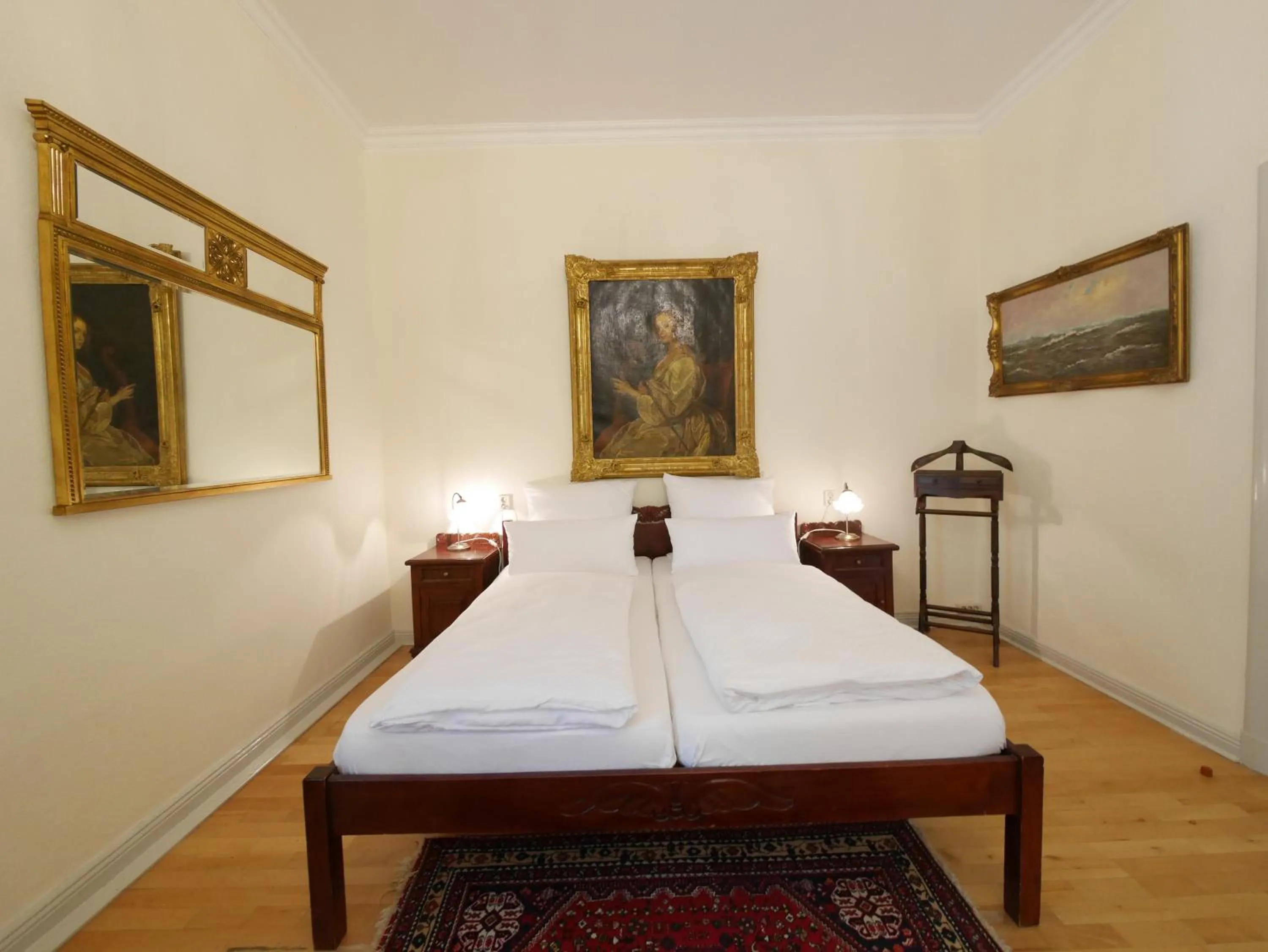 Bed in Hotel Rotdorn