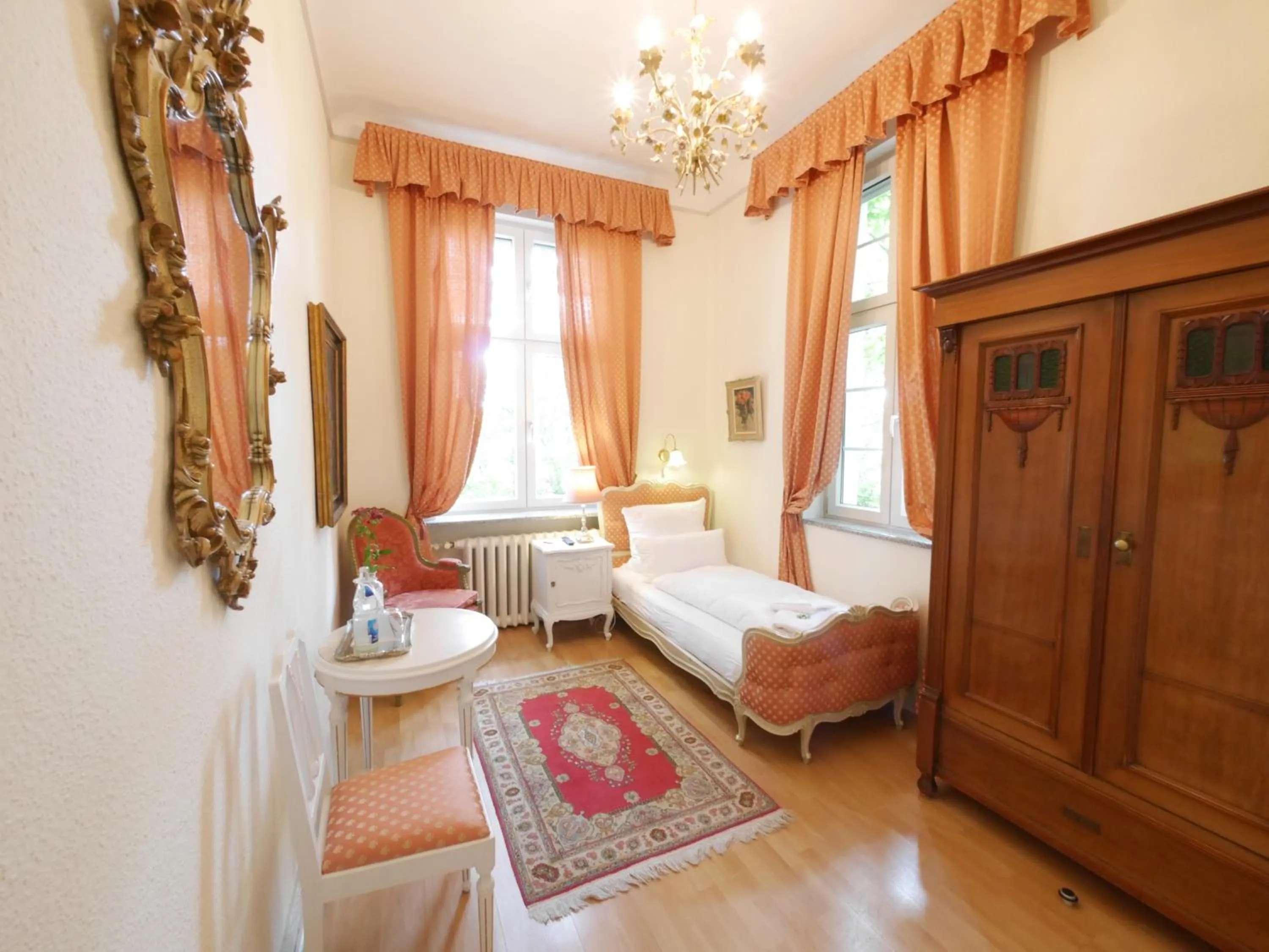 Bed in Hotel Rotdorn