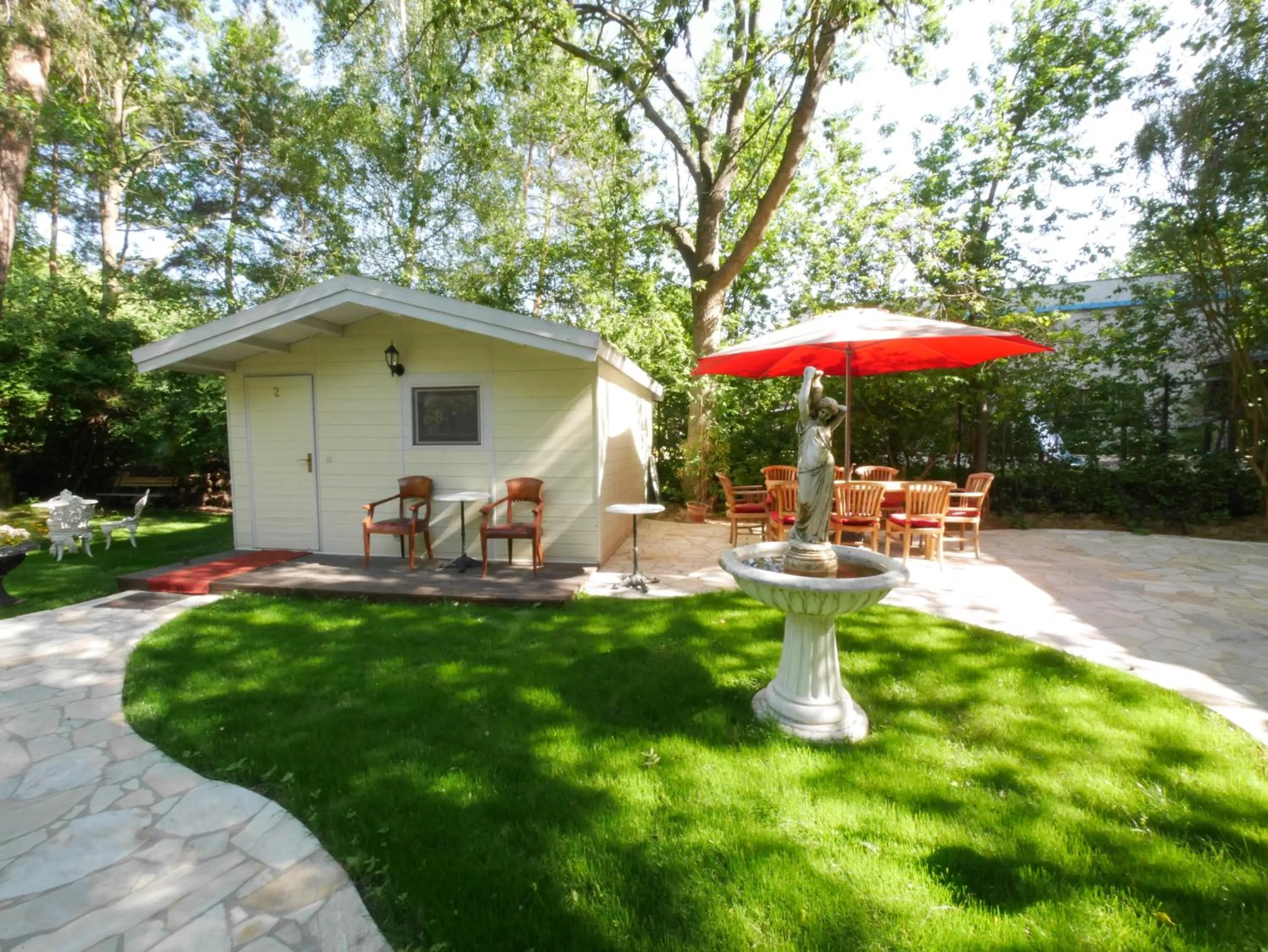 Garden in Hotel Rotdorn