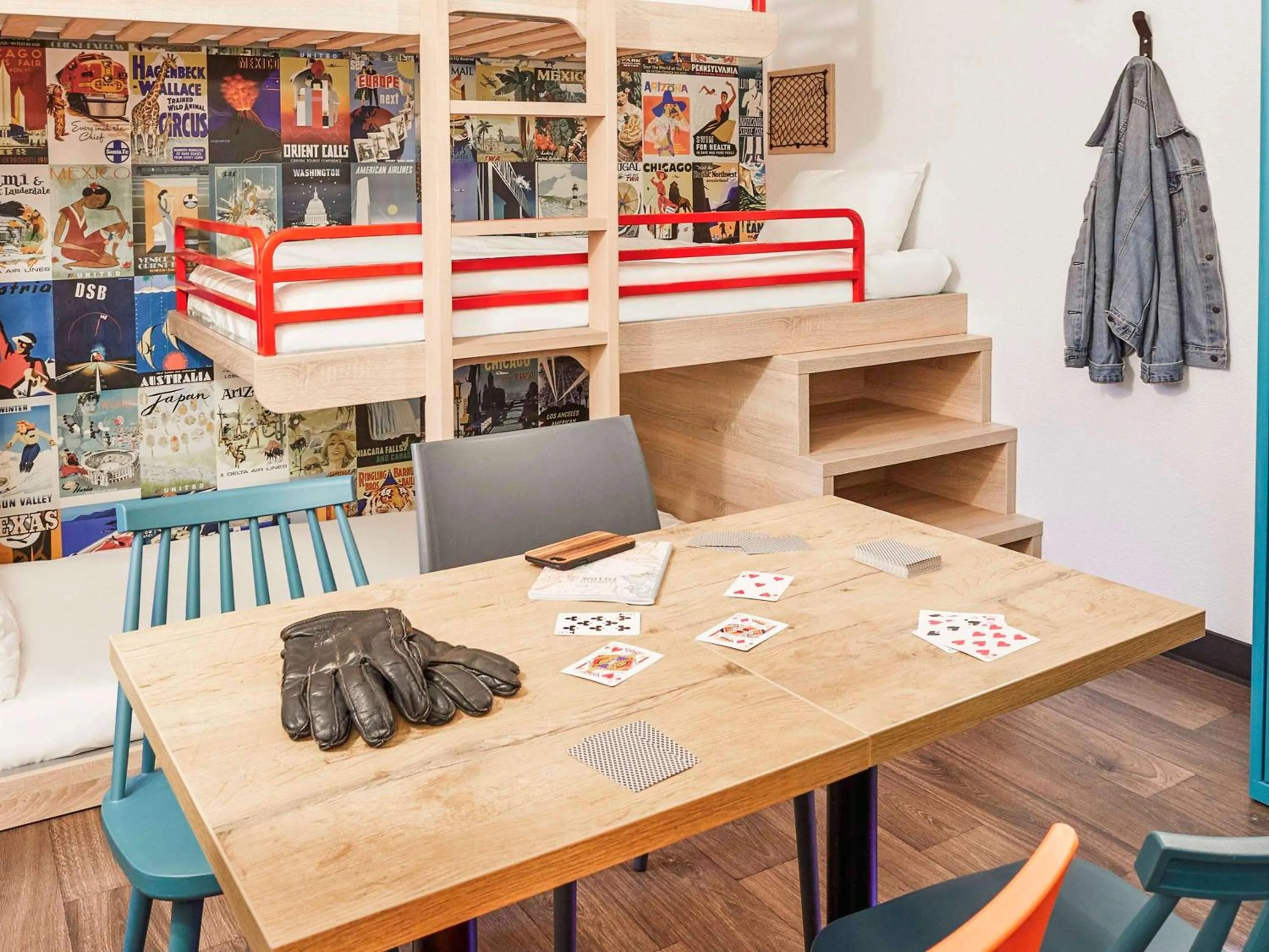 Photo of the whole room in hotelF1 Poitiers Nord Futuroscope