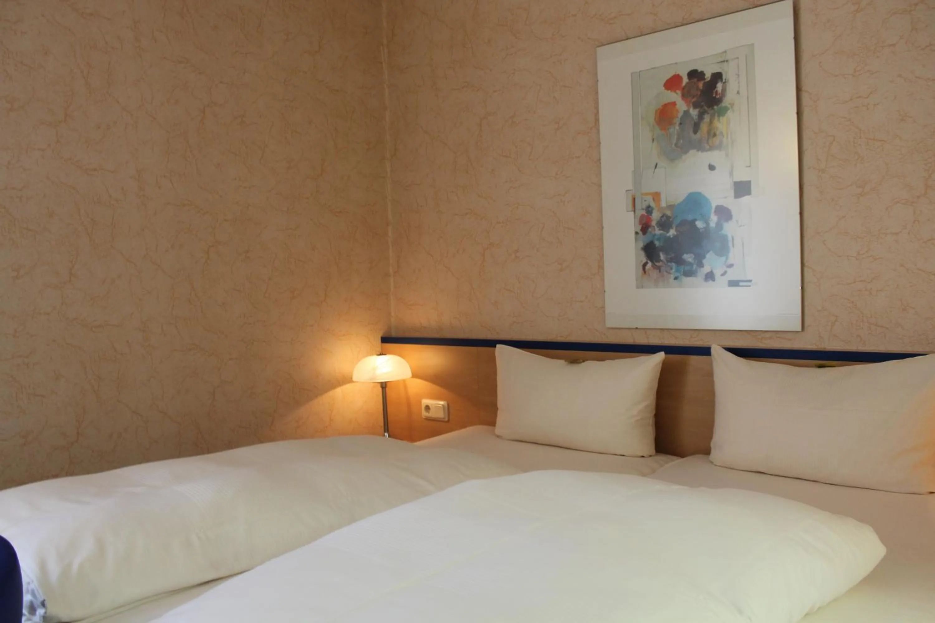 Bed in Hotel Chassalla