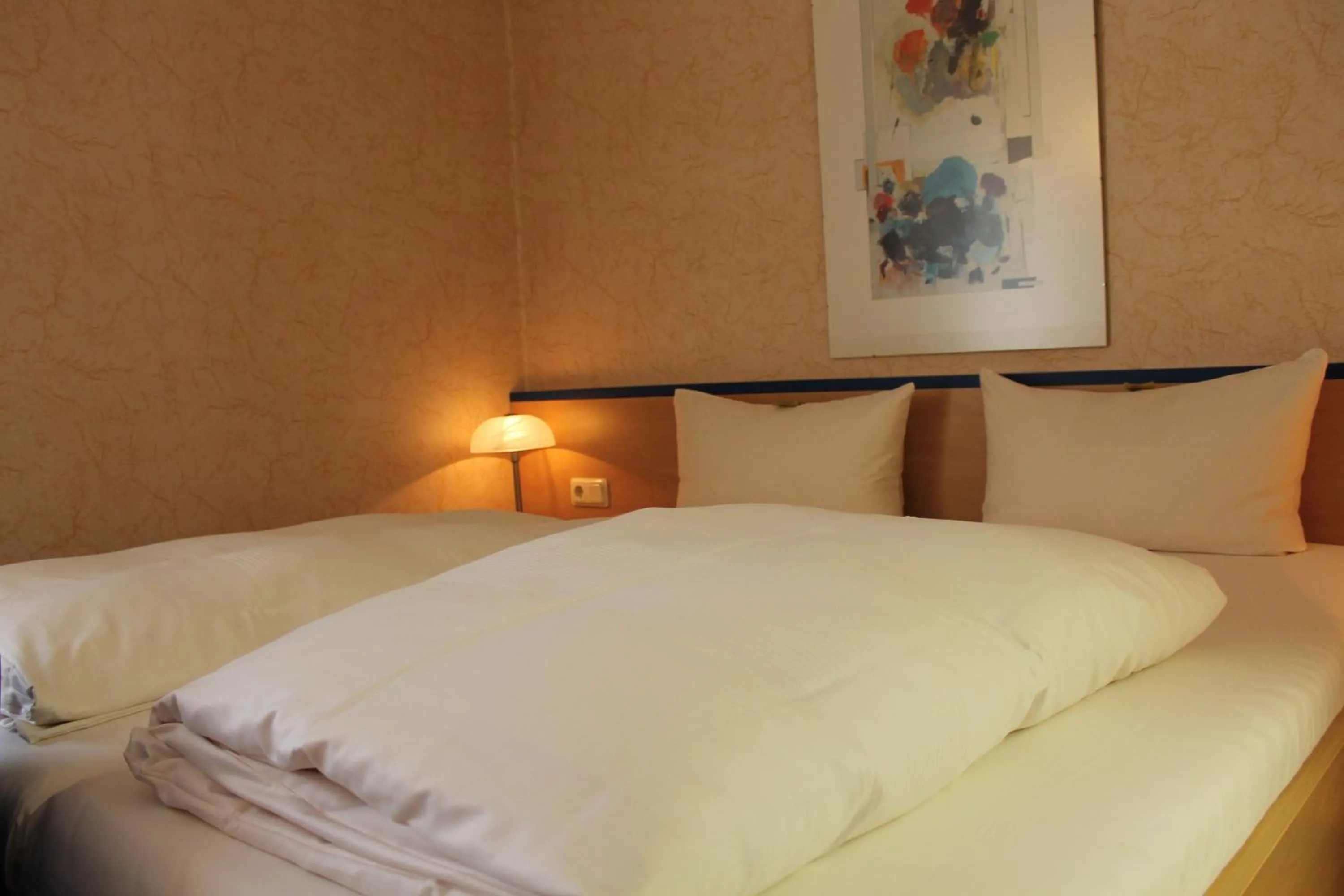 Bed in Hotel Chassalla