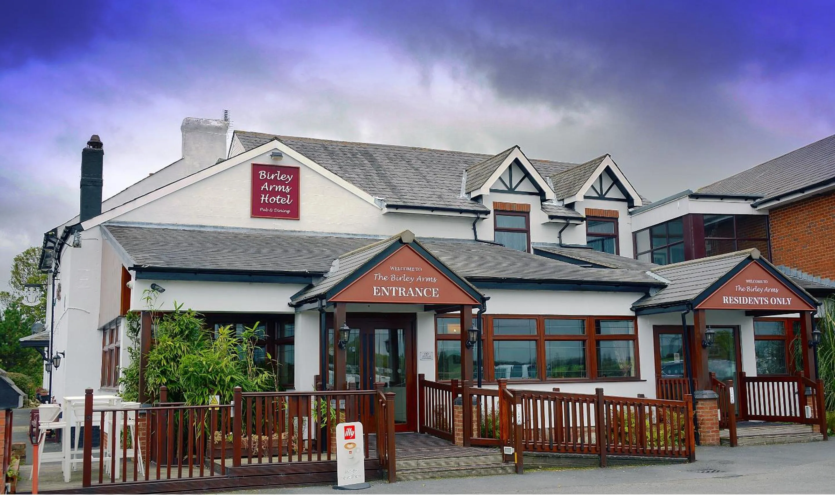 Property building in The Birley Arms Hotel Warton
