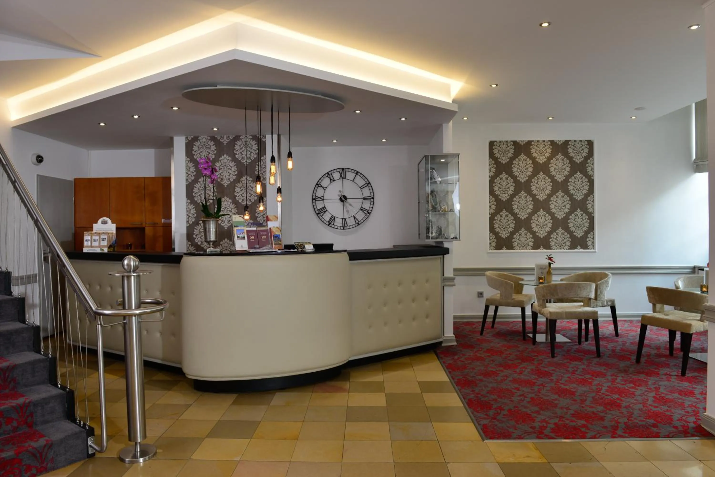 Lobby or reception in Celler Hof